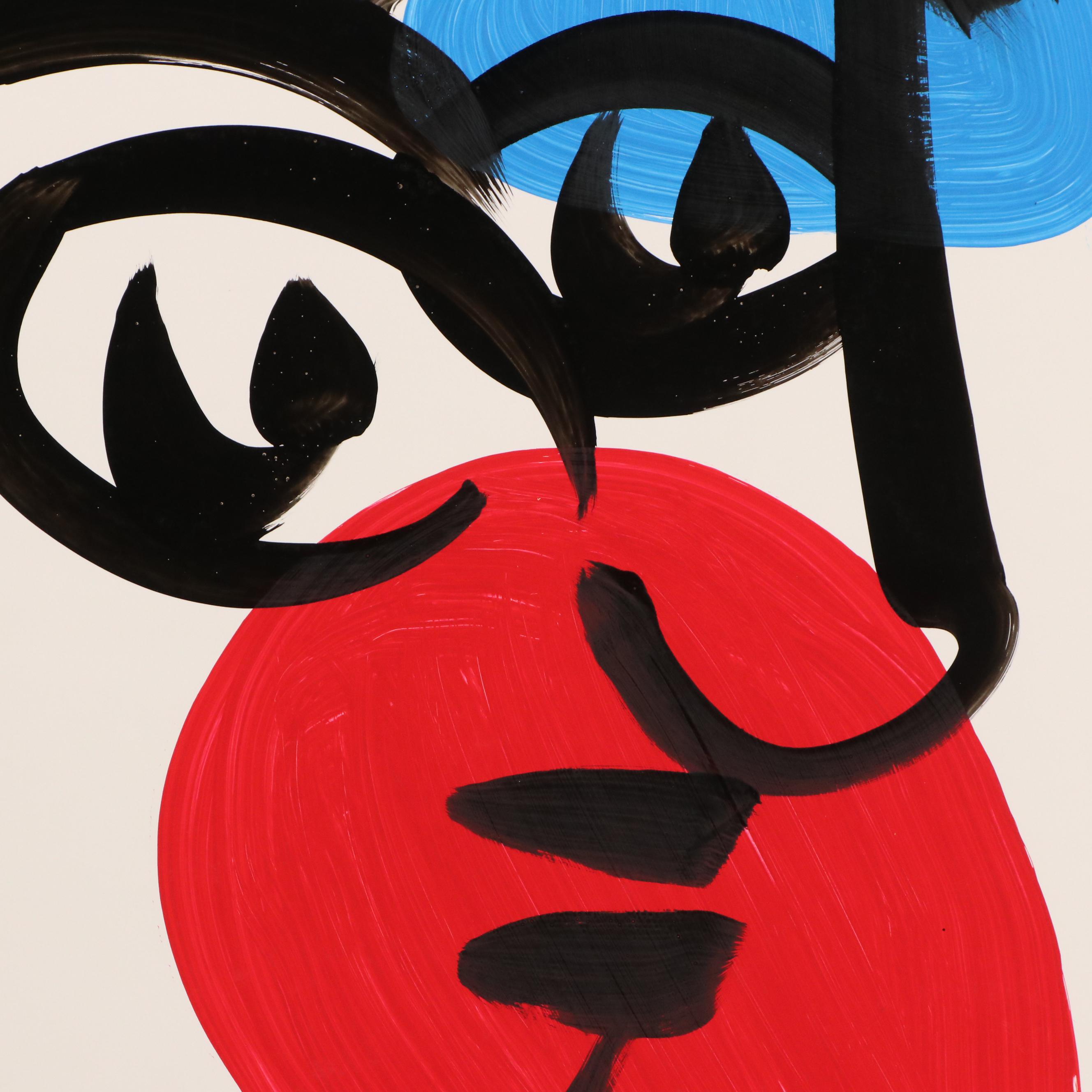 Peter Robert Keil Stylized Acrylic Portrait