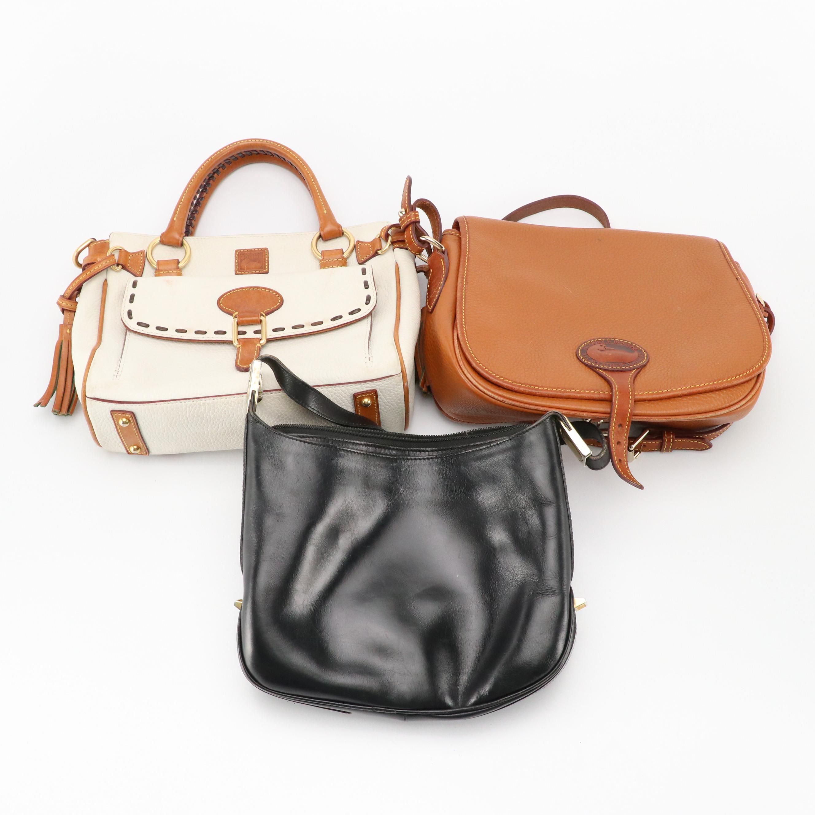 Dooney & Bourke Florentine Satchel and AWL Saddle Bag with Balizza Hobo Bag
