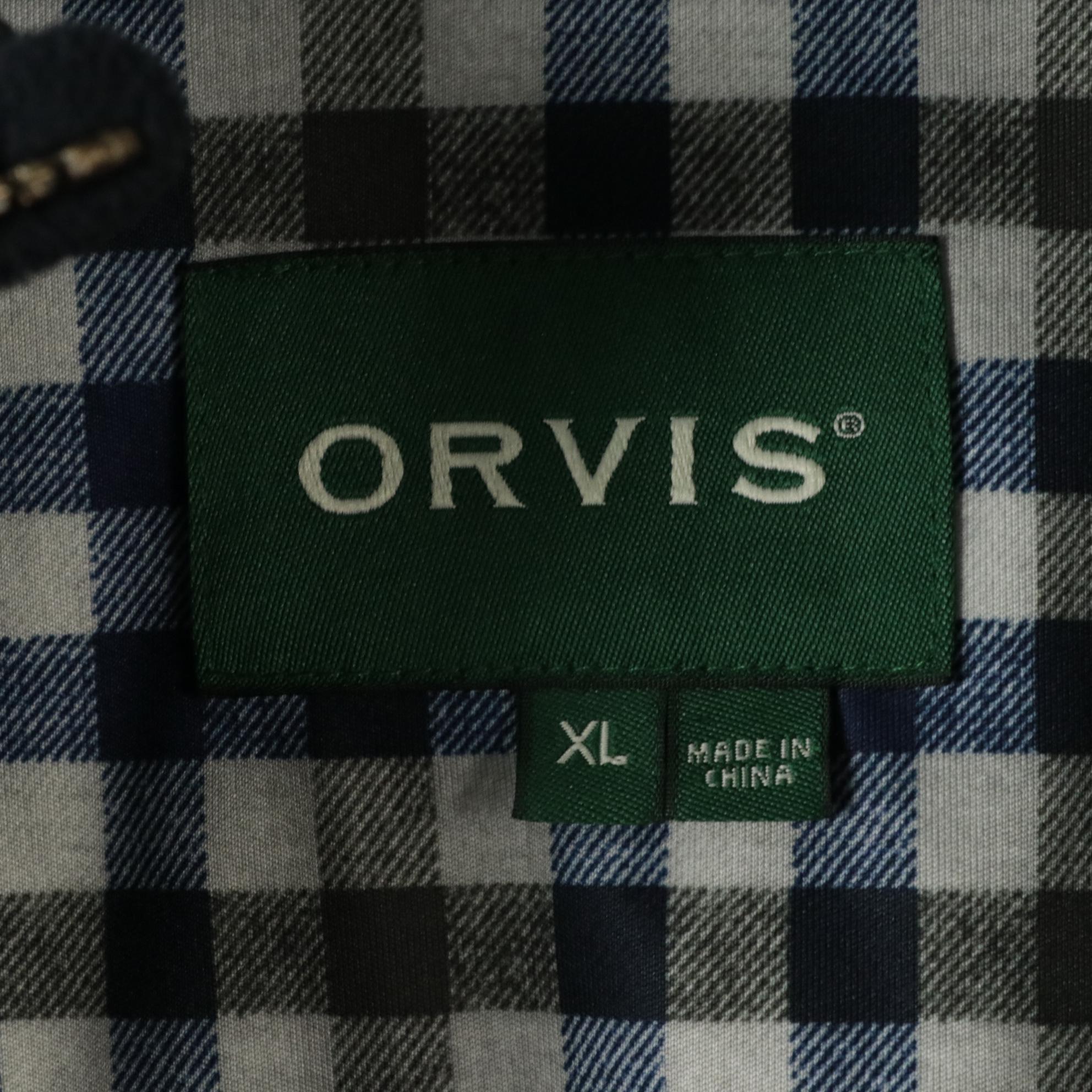 Men's Orvis Plaid Button-Down Shirts, Fleece/Flannel Lined Shirts, and Pullovers