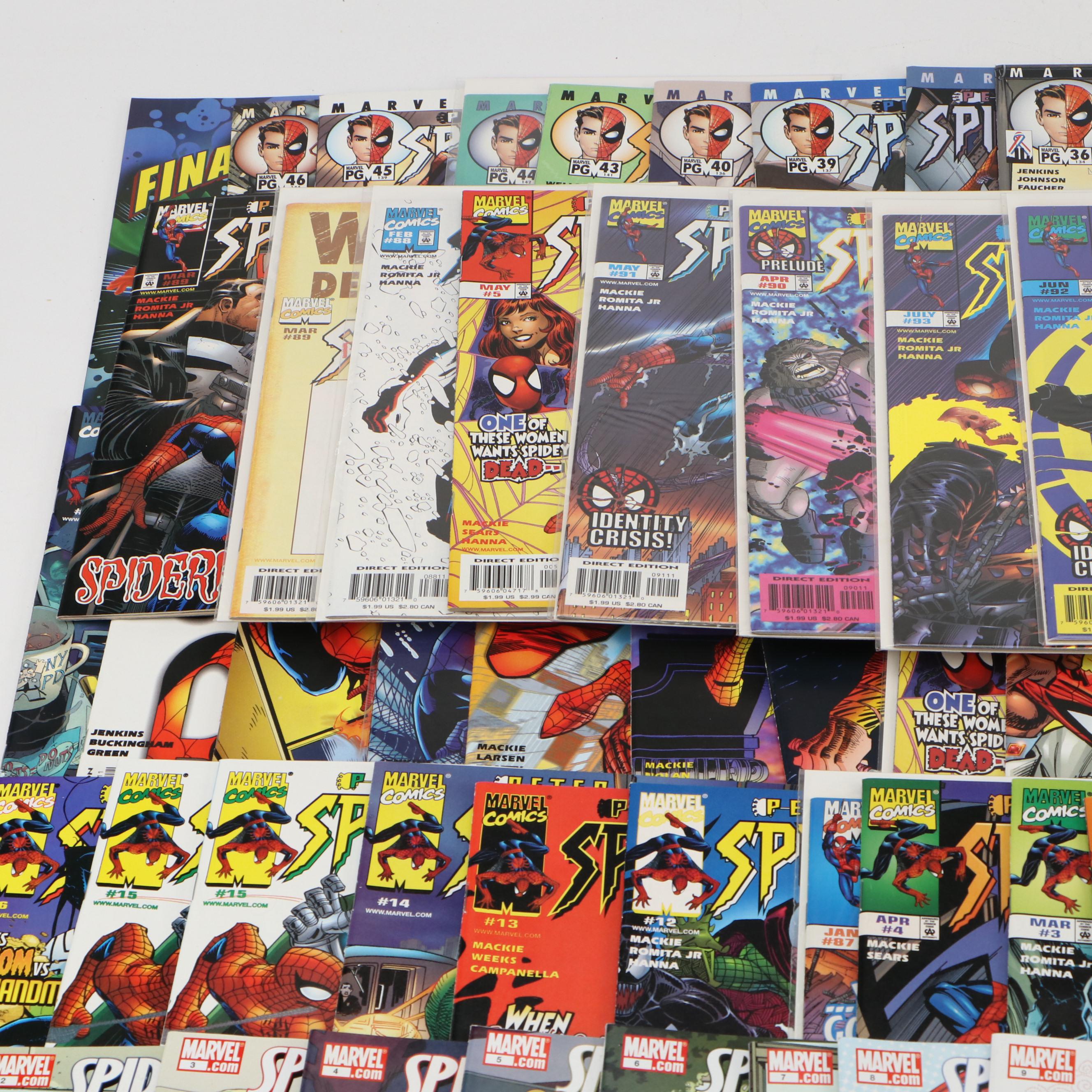 Modern Age Marvel Comic Books Featuring "Spider-Man Loves Mary Jane" #1–10