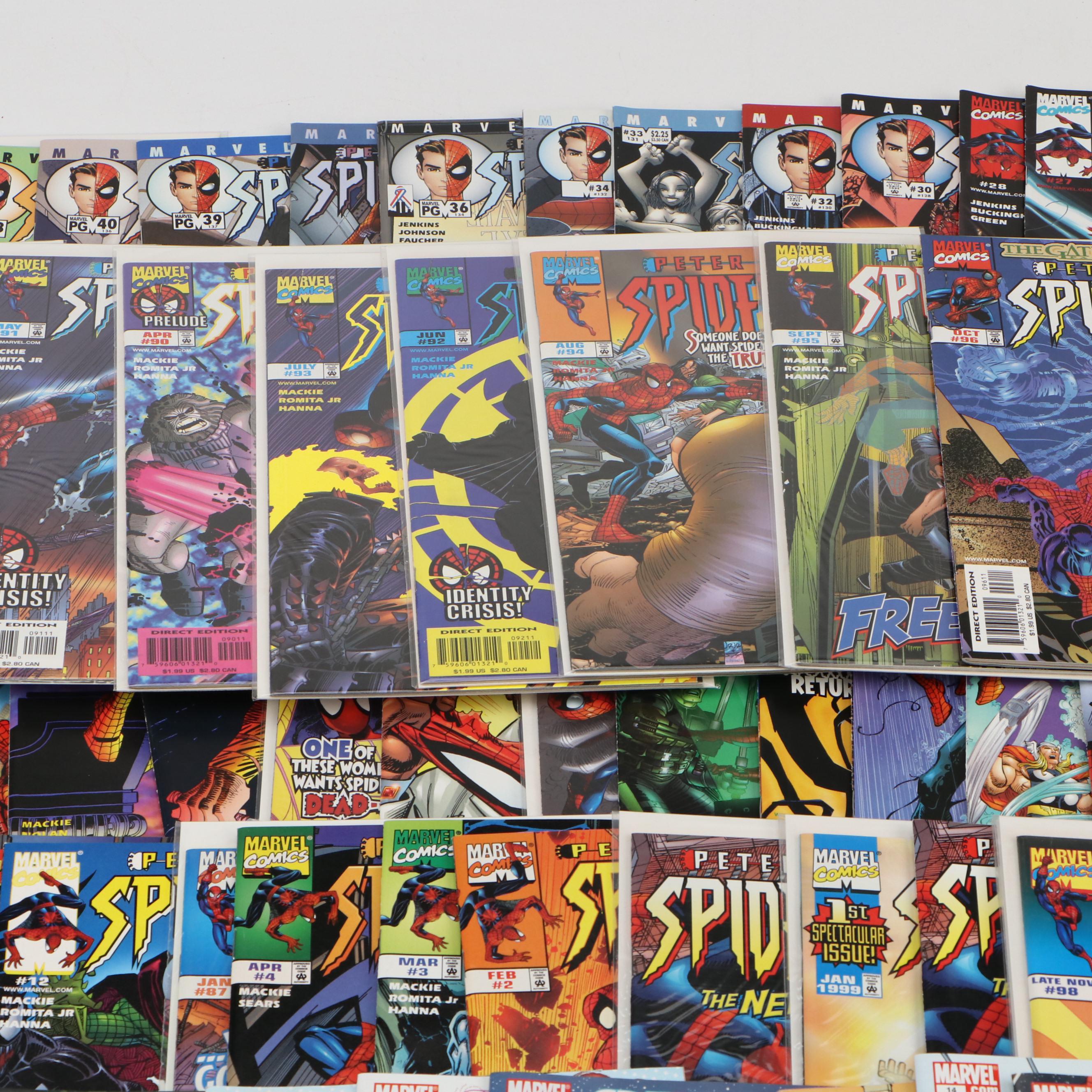 Modern Age Marvel Comic Books Featuring "Spider-Man Loves Mary Jane" #1–10