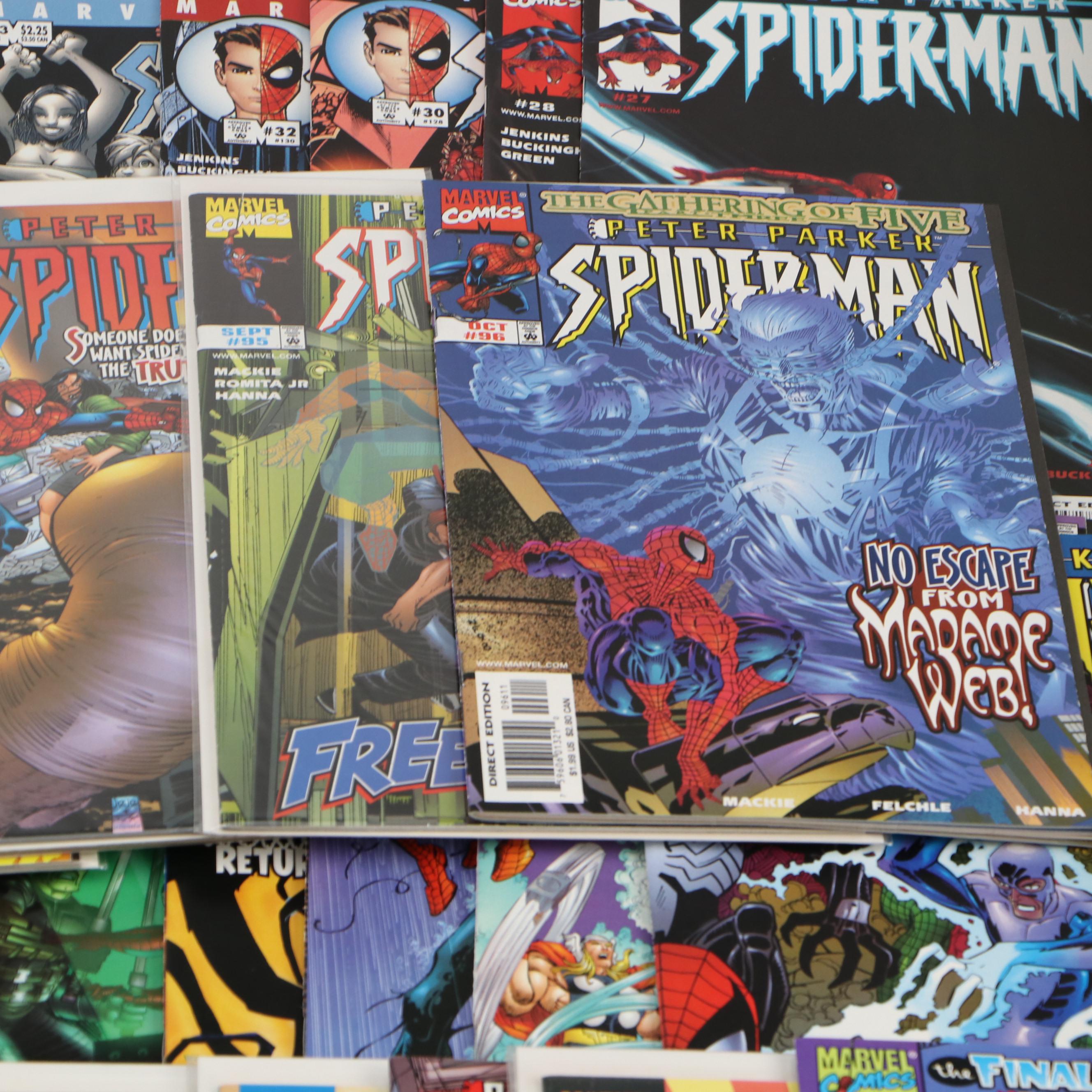 Modern Age Marvel Comic Books Featuring "Spider-Man Loves Mary Jane" #1–10