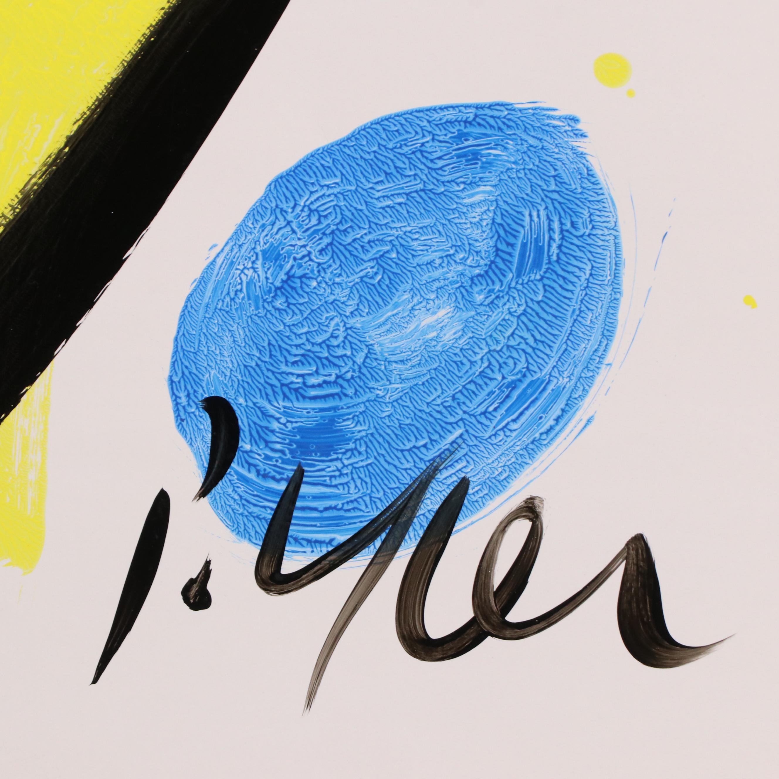 Peter Keil Abstract Acrylic Portrait