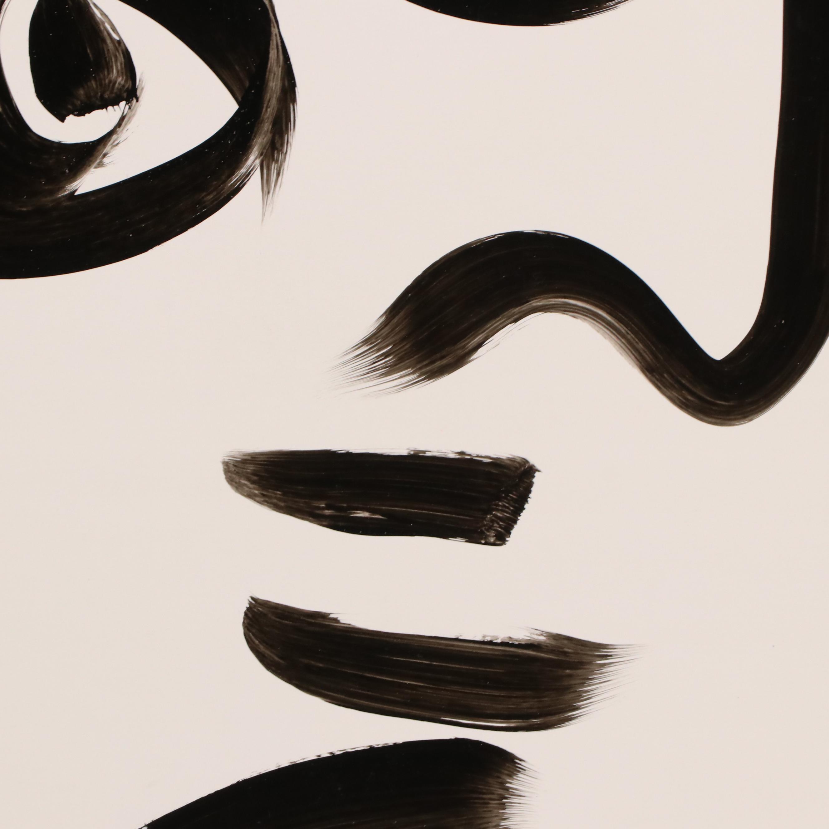 Peter Keil Abstract Acrylic Portrait