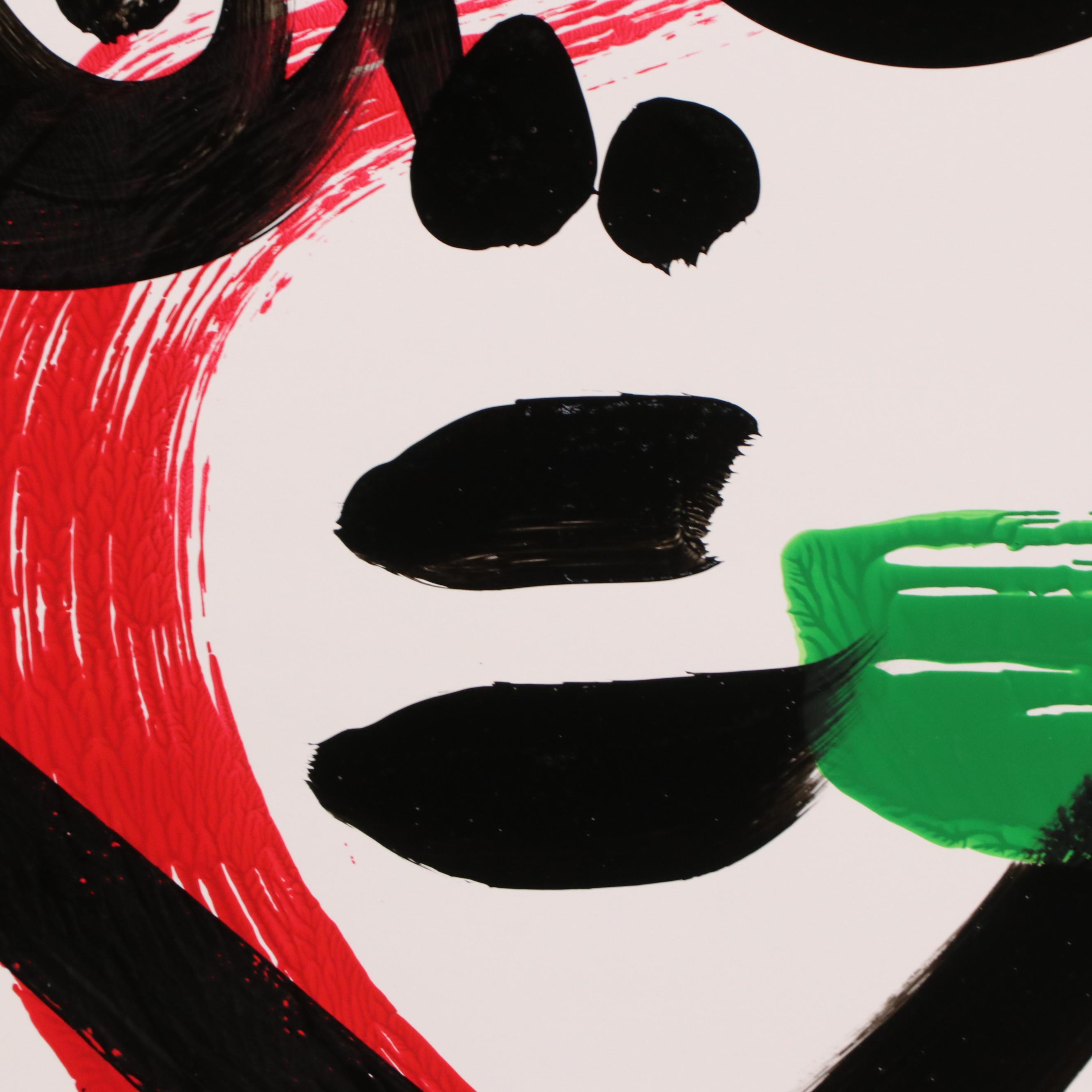 Peter Keil Abstract Acrylic Portrait