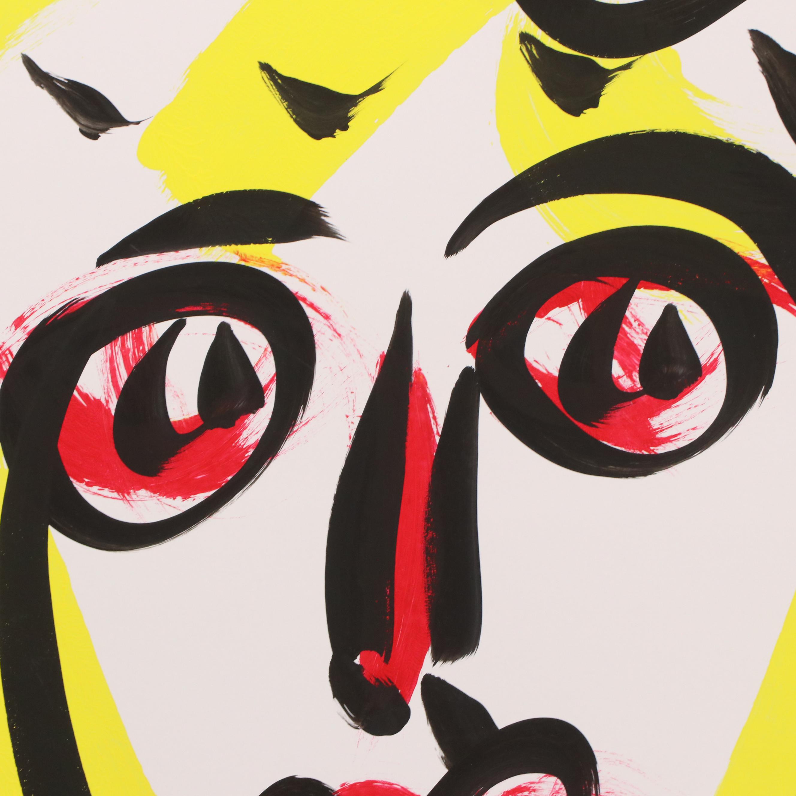 Peter Keil Portrait Acrylic Painting