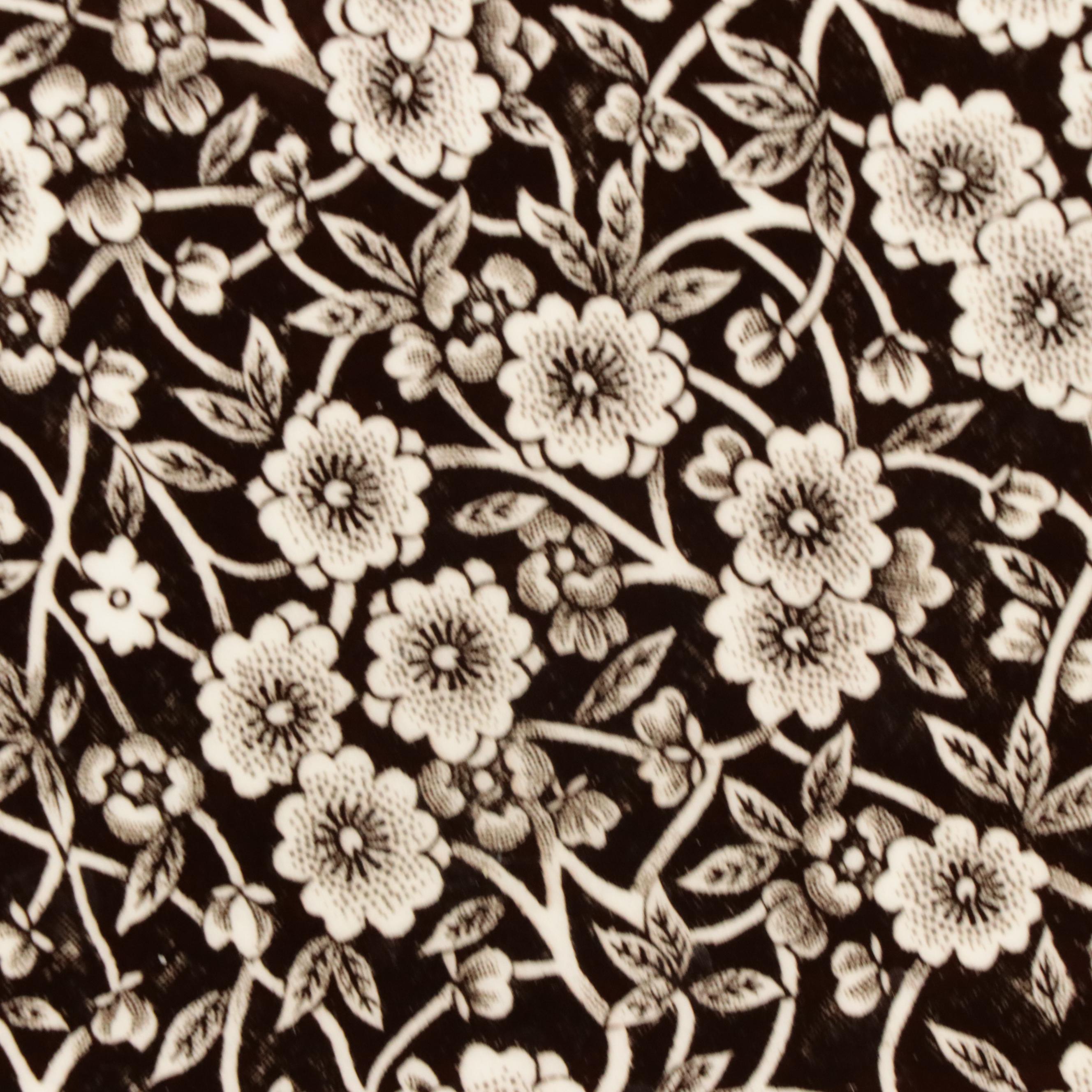 Burleigh "Calico Brown" Earthenware Platter, Mid to Late 20th Century