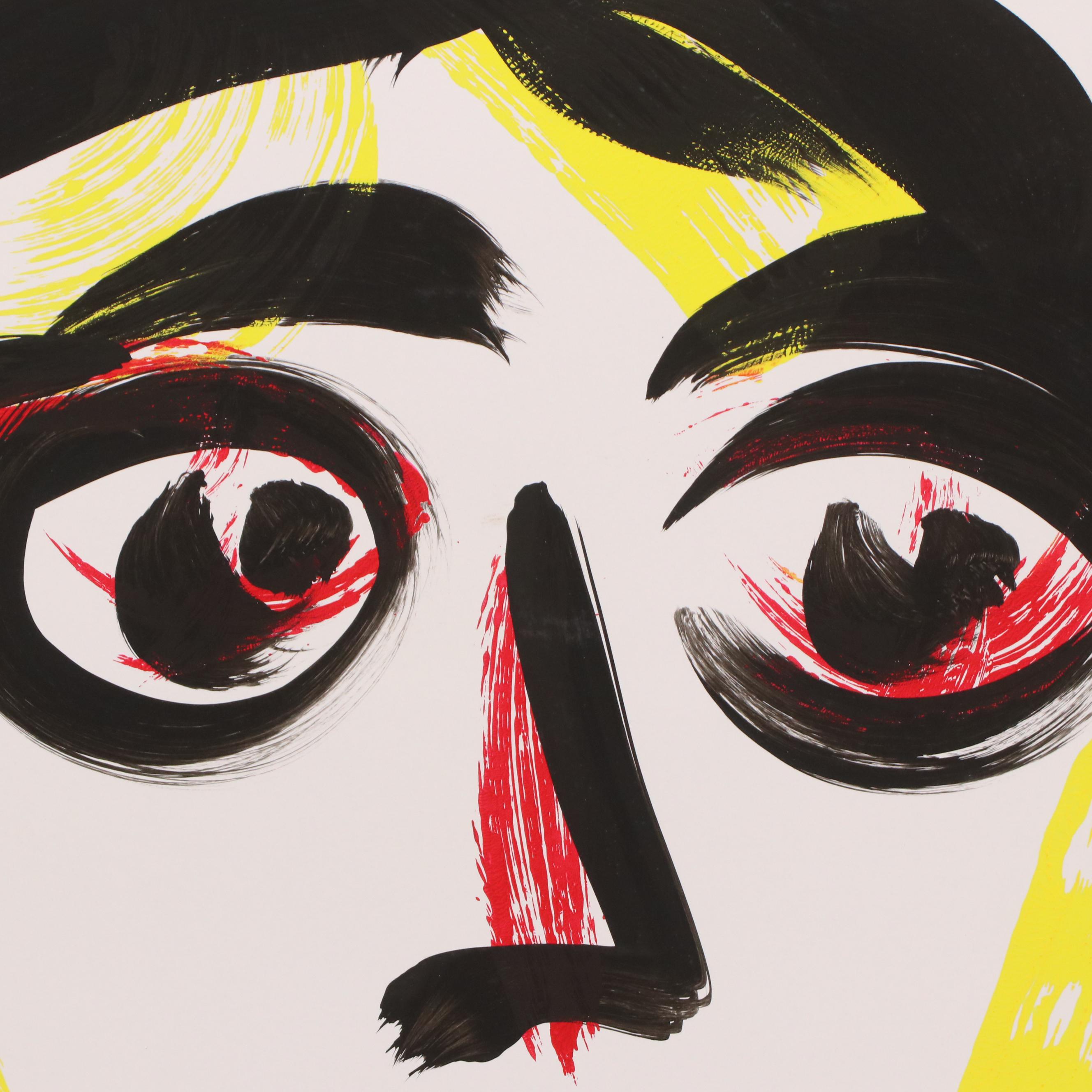 Peter Keil Abstract Acrylic Portrait