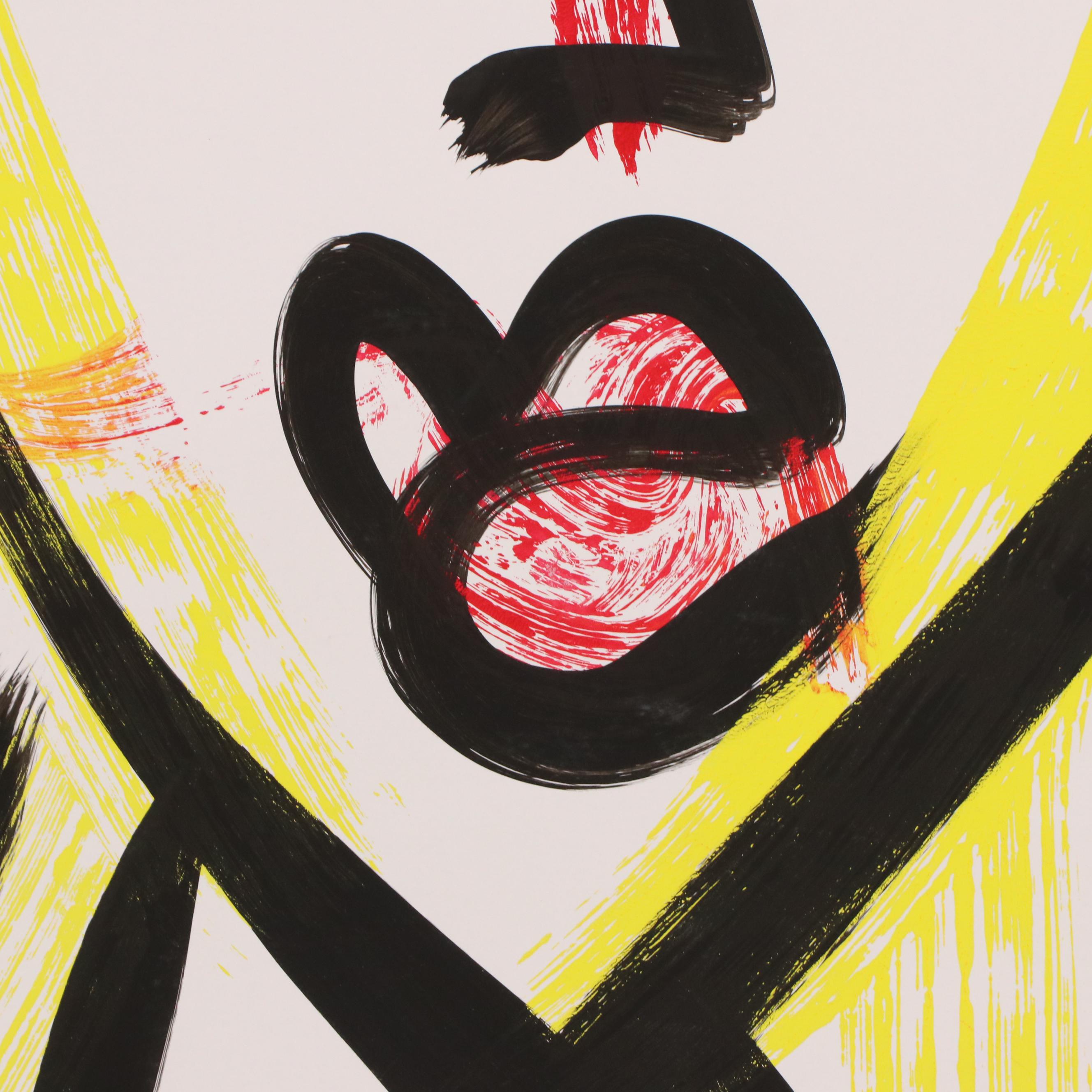 Peter Keil Abstract Acrylic Portrait