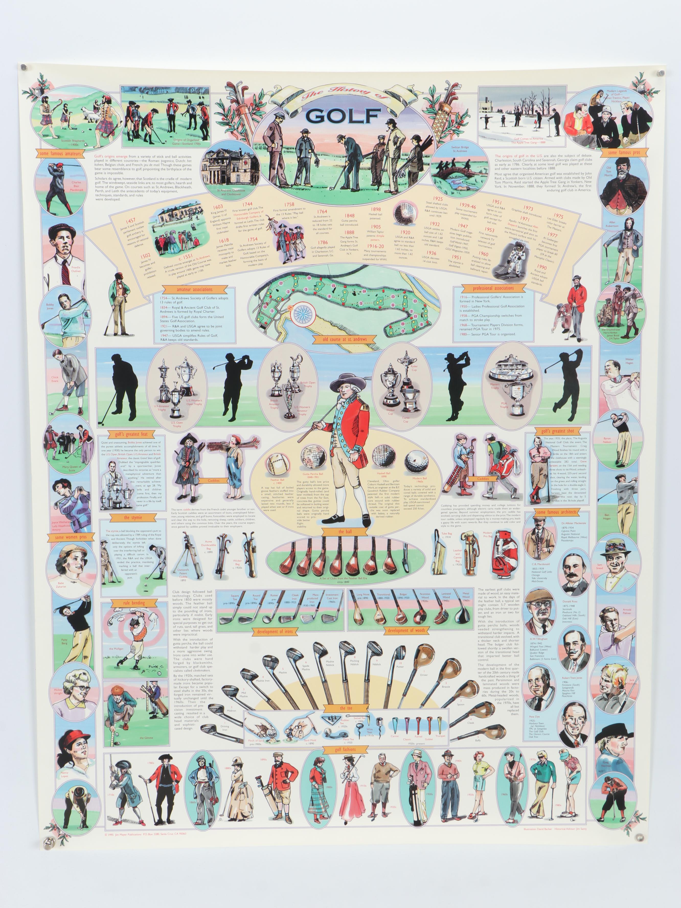 Golf Posters and Prints Featuring Tiger Woods, Phil Mickelson, and More