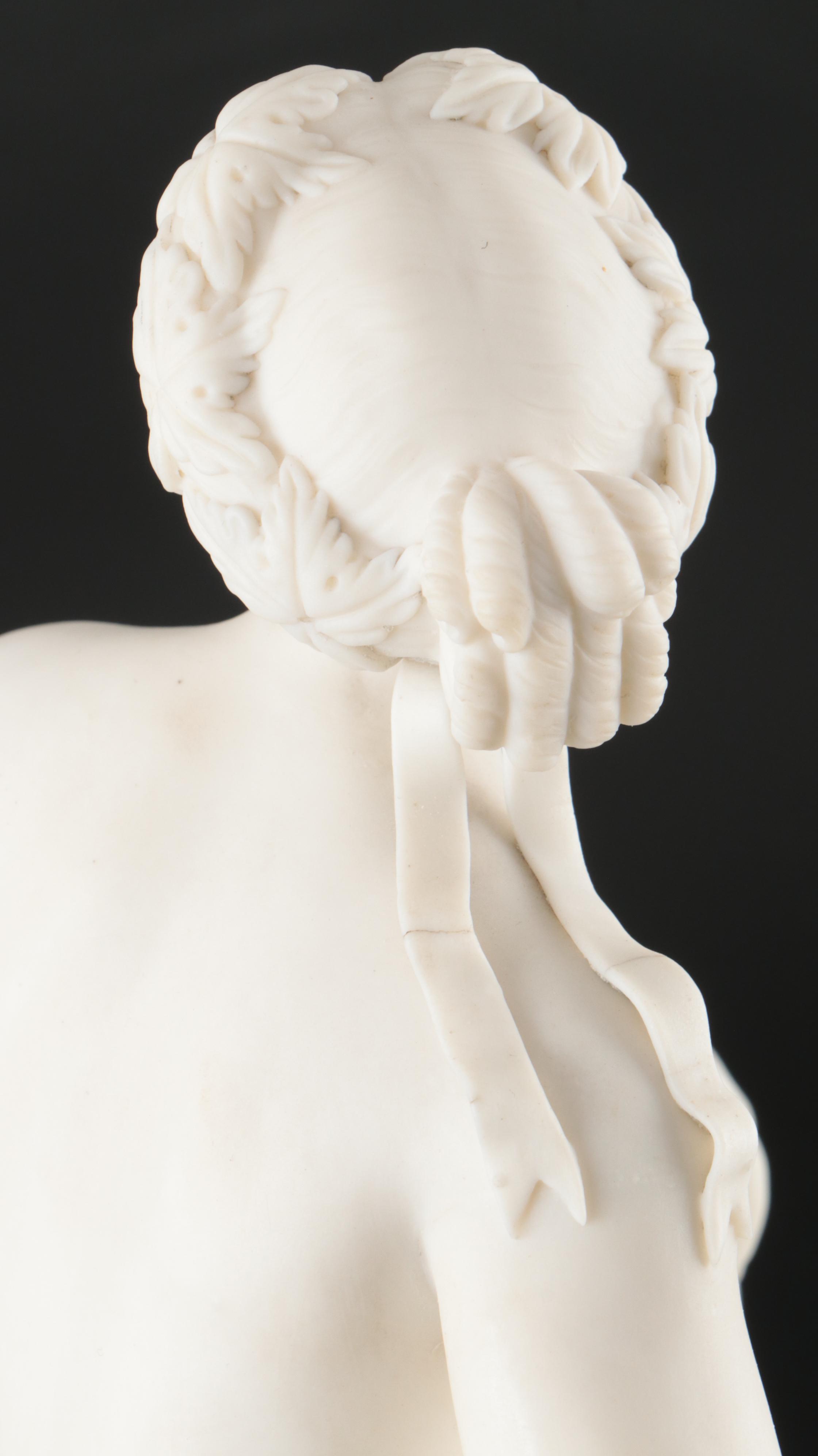 Marble Sculpture After "Ariadne on the Panther" by Johann Heinrich von Dannecker