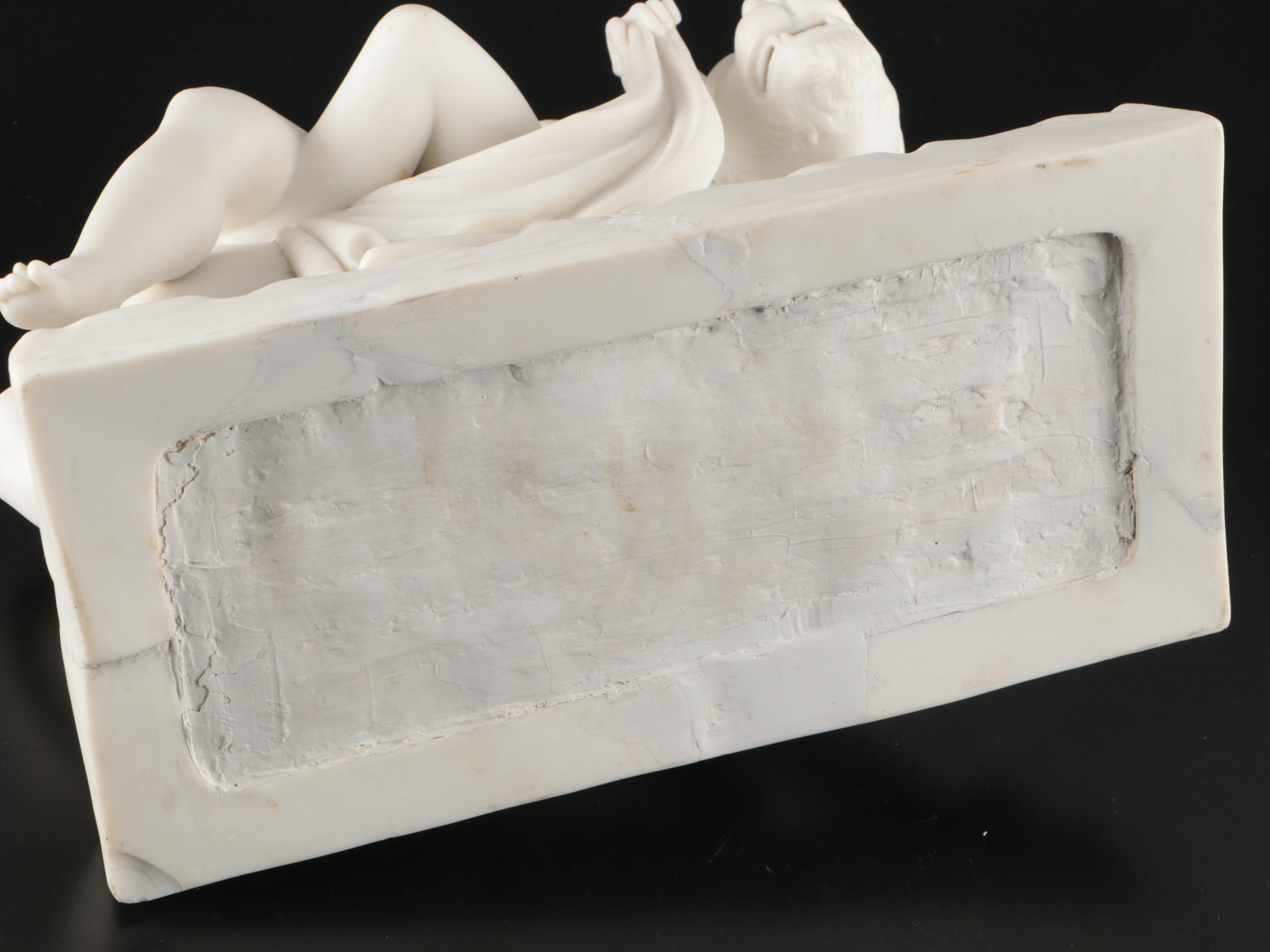 Marble Sculpture After "Ariadne on the Panther" by Johann Heinrich von Dannecker