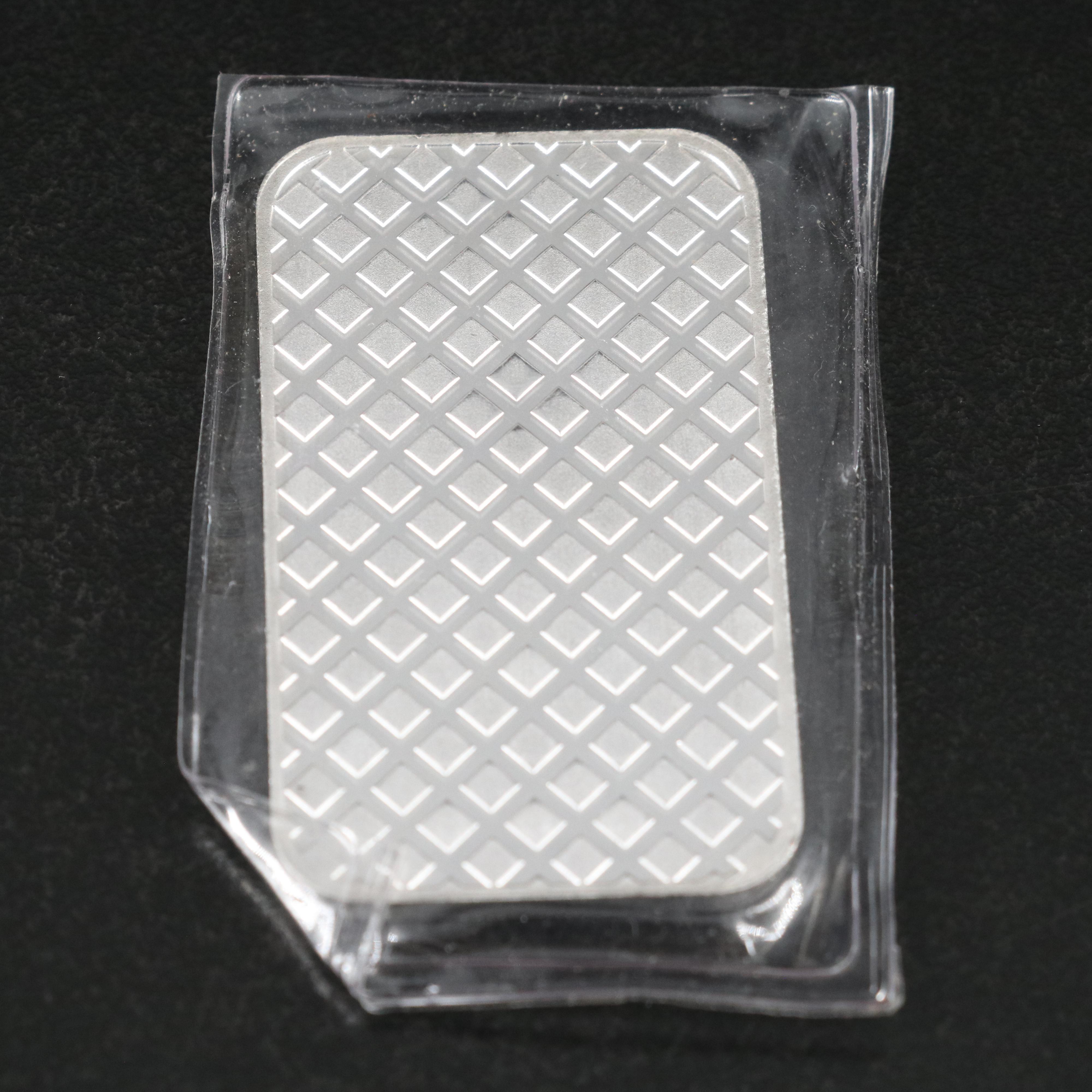 Three One Troy Ounce Fine Silver Ingots