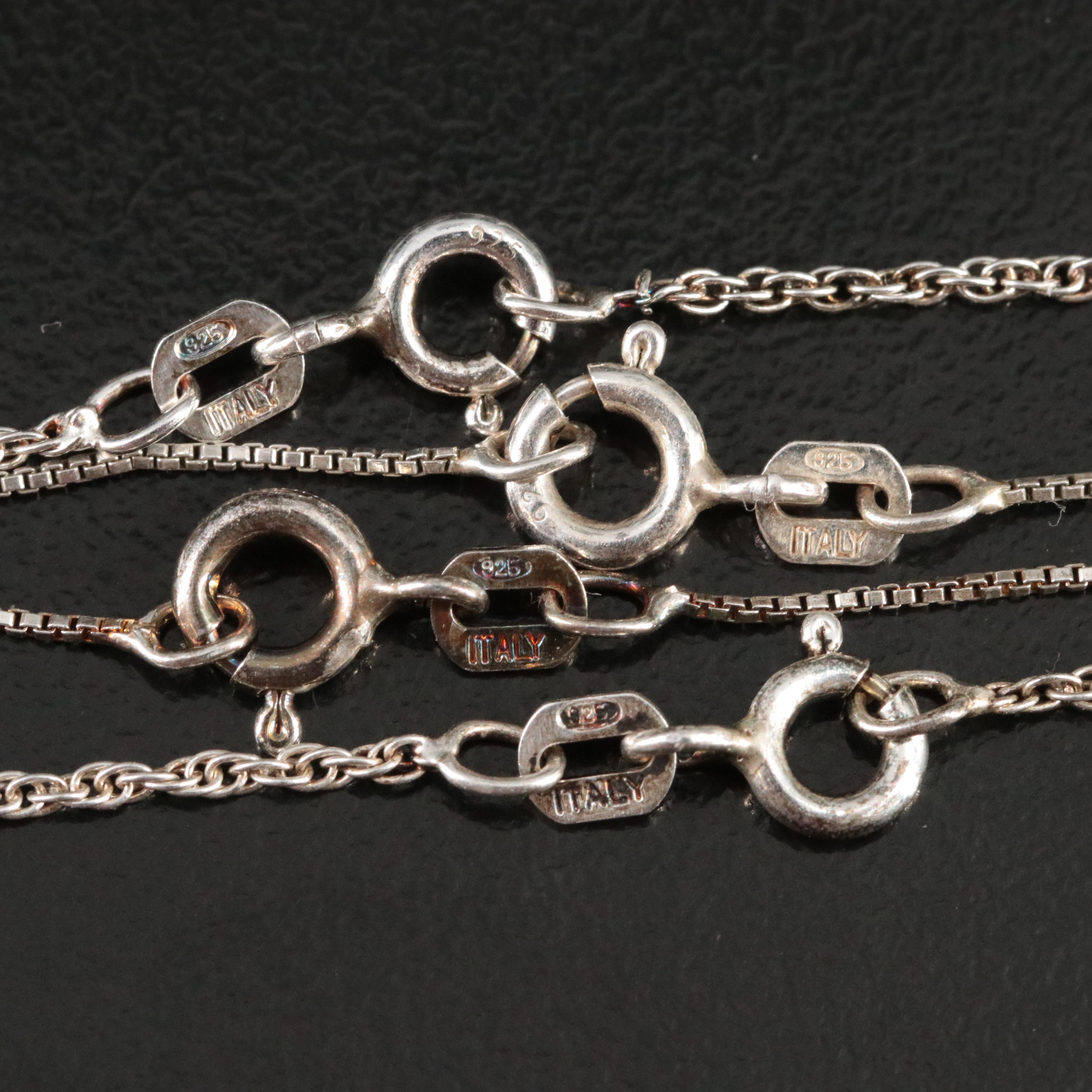 Sterling Seaglass Necklaces with Pearl