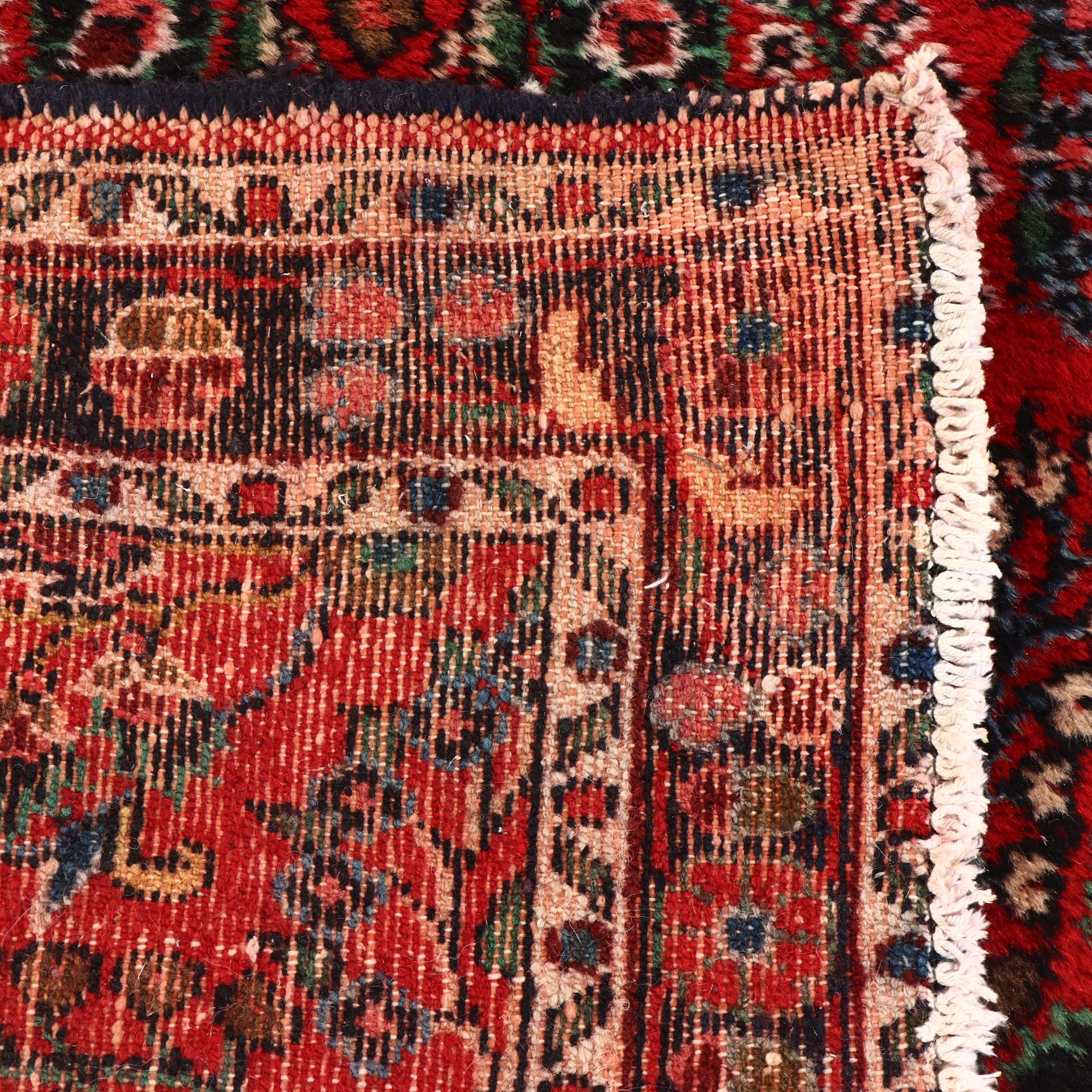 2'10 x 15'4 Hand-Knotted Persian Sarouk Carpet Runner