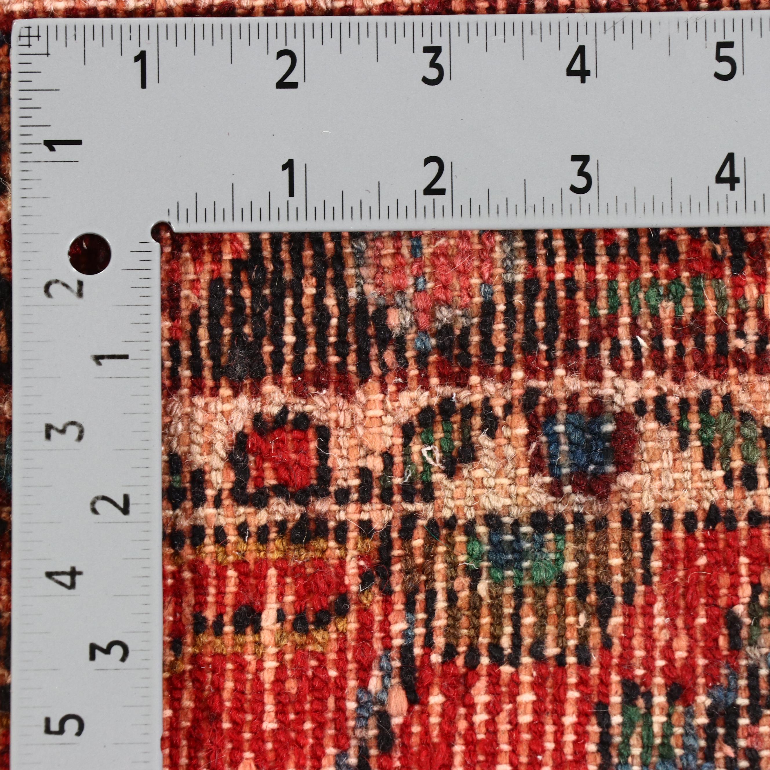 2'10 x 15'4 Hand-Knotted Persian Sarouk Carpet Runner