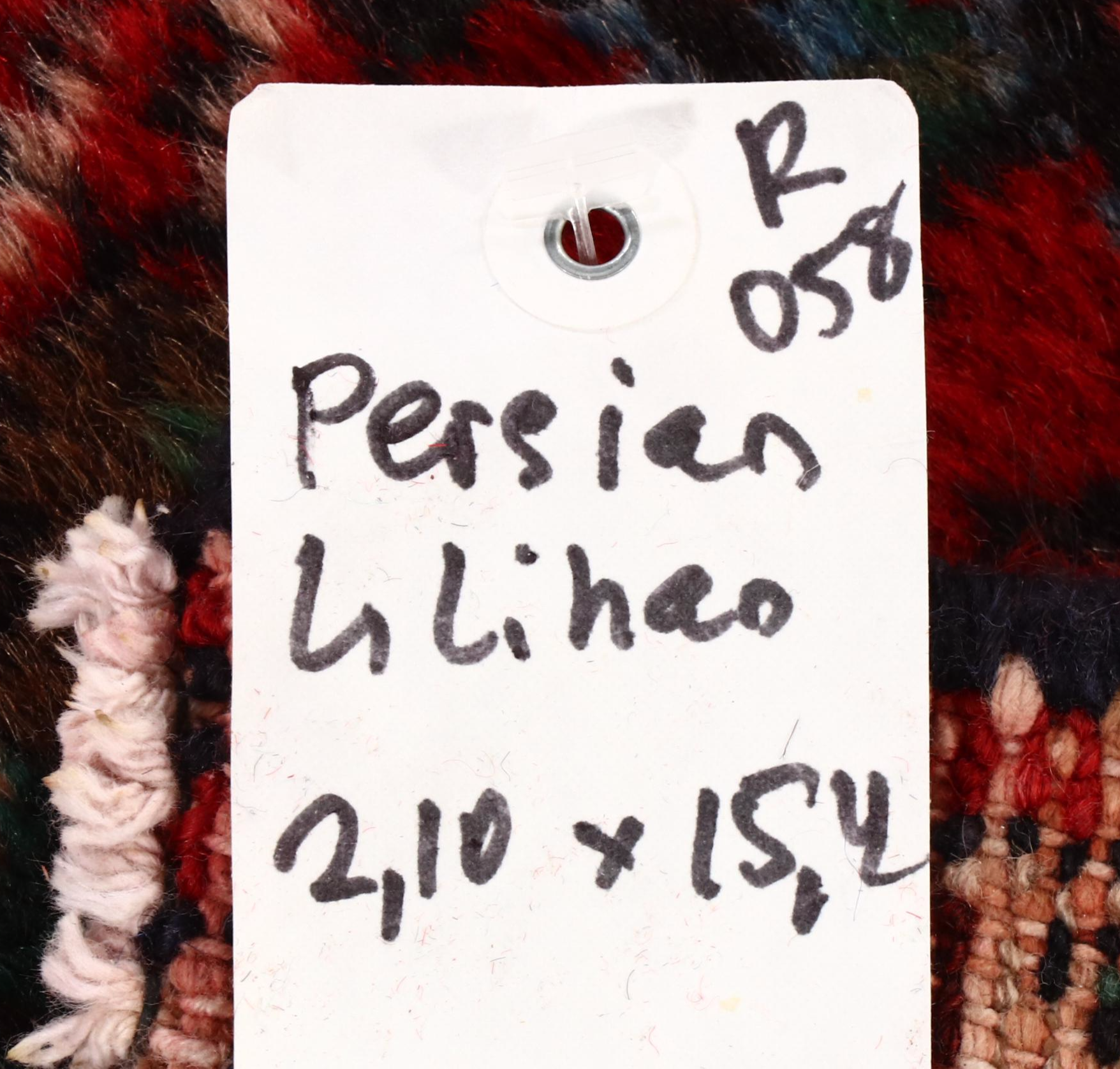 2'10 x 15'4 Hand-Knotted Persian Sarouk Carpet Runner