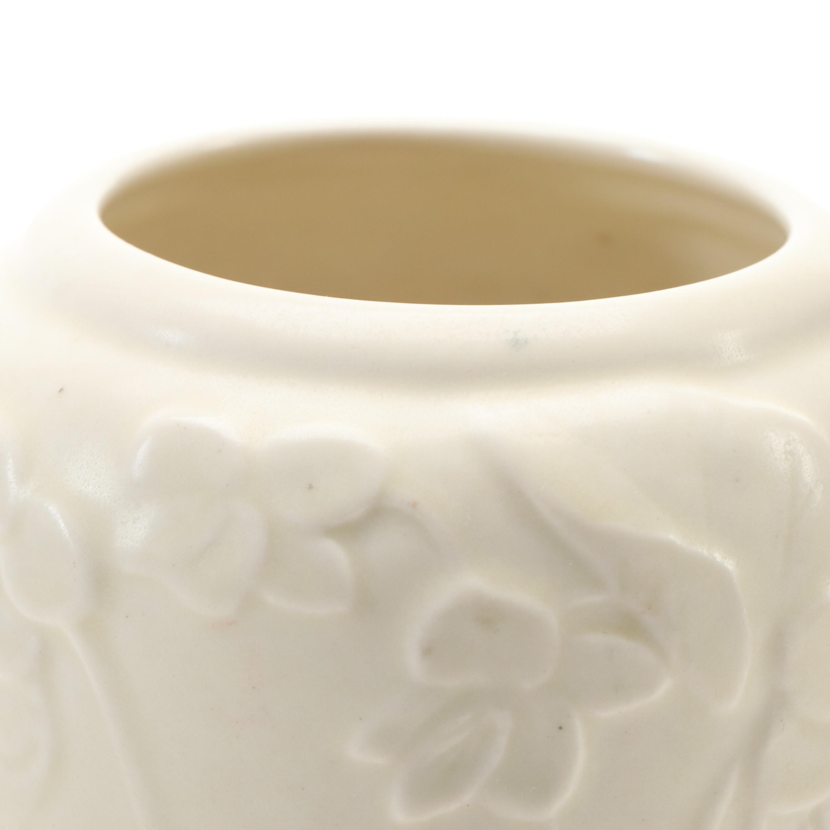 Rookwood Pink and White Pottery Vases, Early to Mid-20th Century