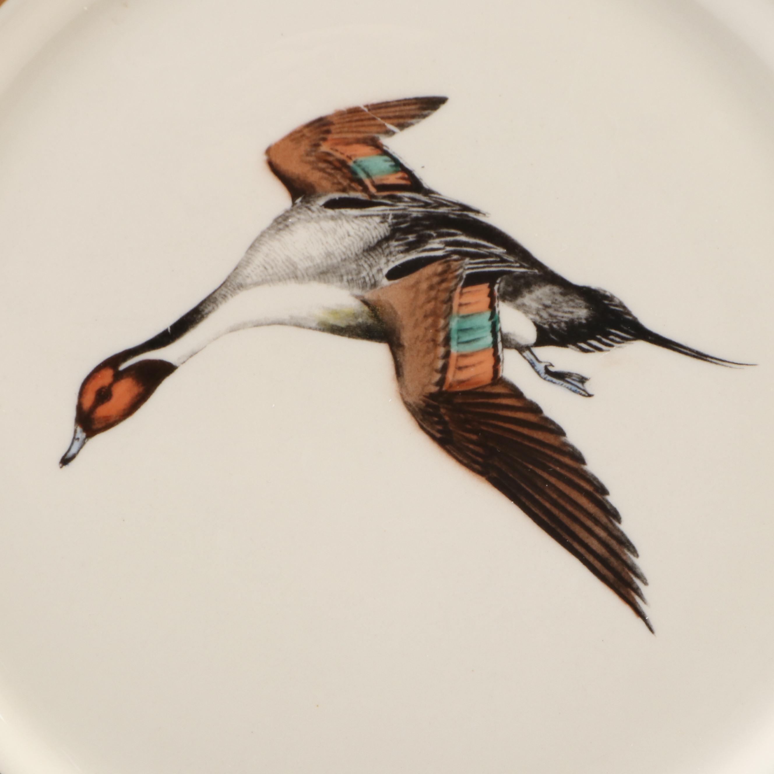 Delano Studios Game Bird Plates, Mid to Late 20th Century