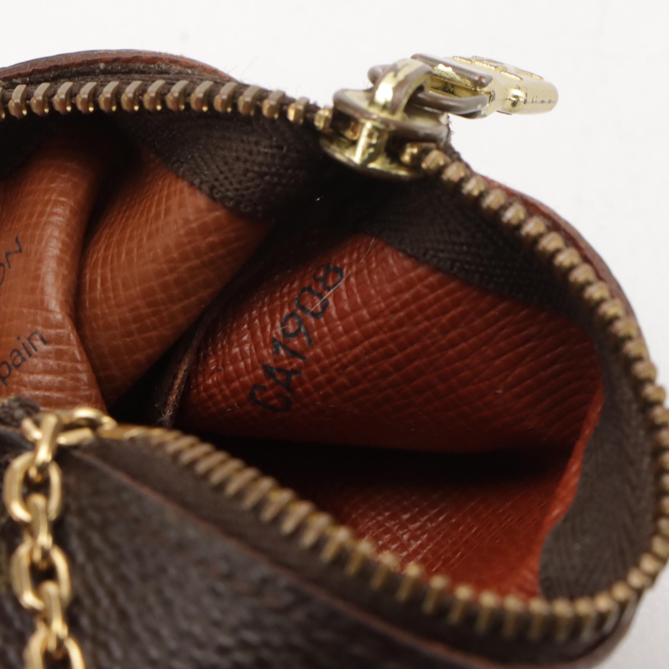 Louis Vuitton Key Pouch in Monogram Coated Canvas