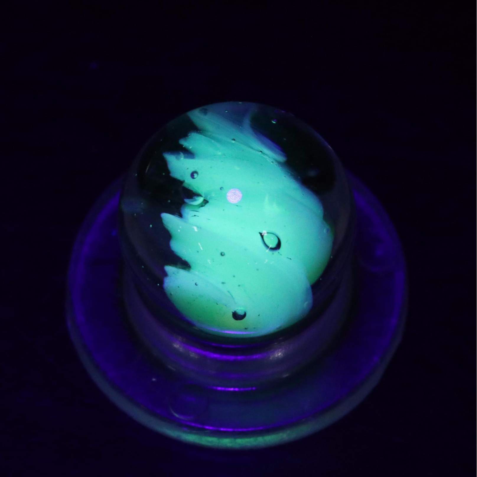 Scott Patrick Golden Rebel, Superman and Rebel with Other Art Glass Marbles