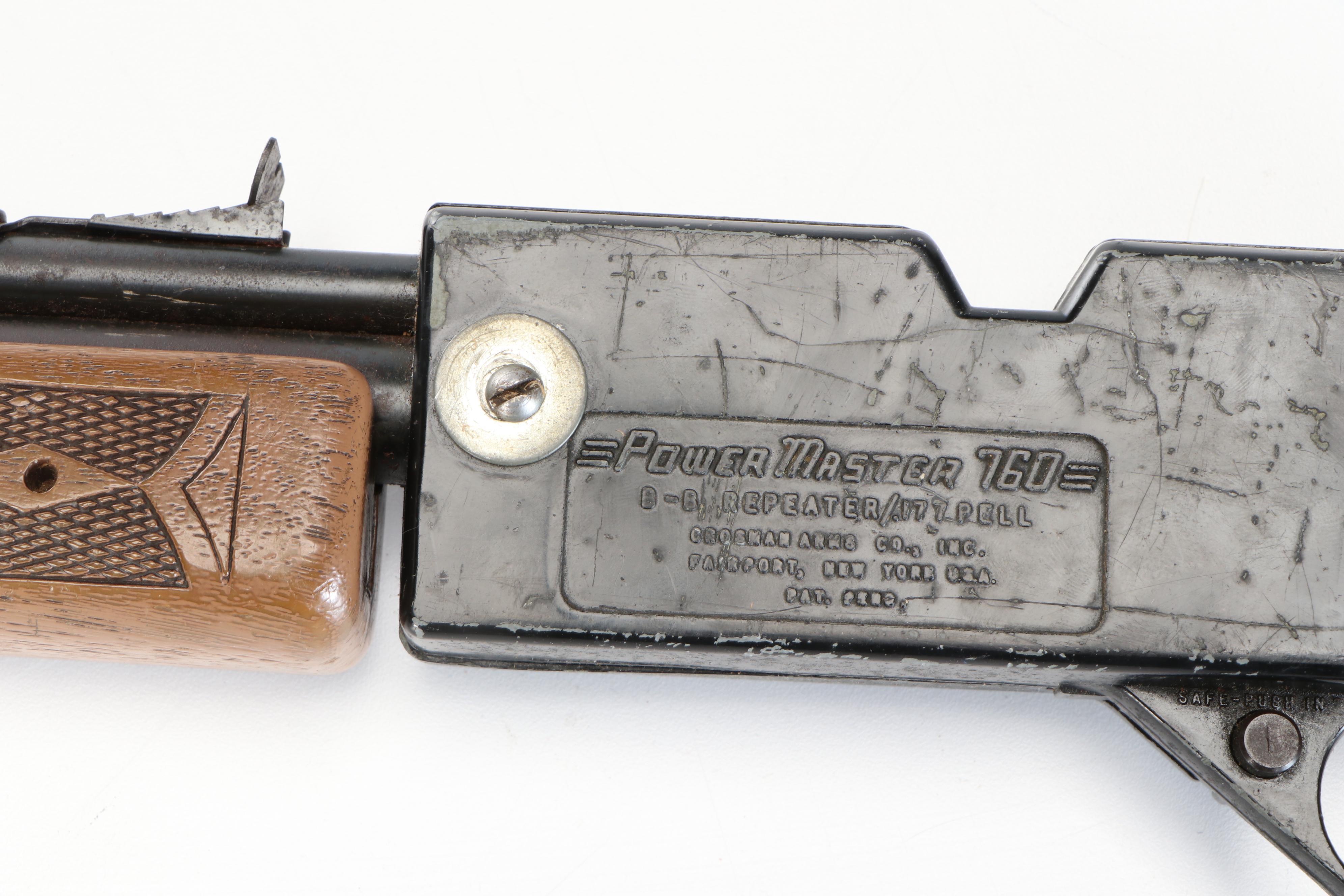 Crossman Airguns Model 2100 BB Gun Rifle and Power Master 760 BB Gun