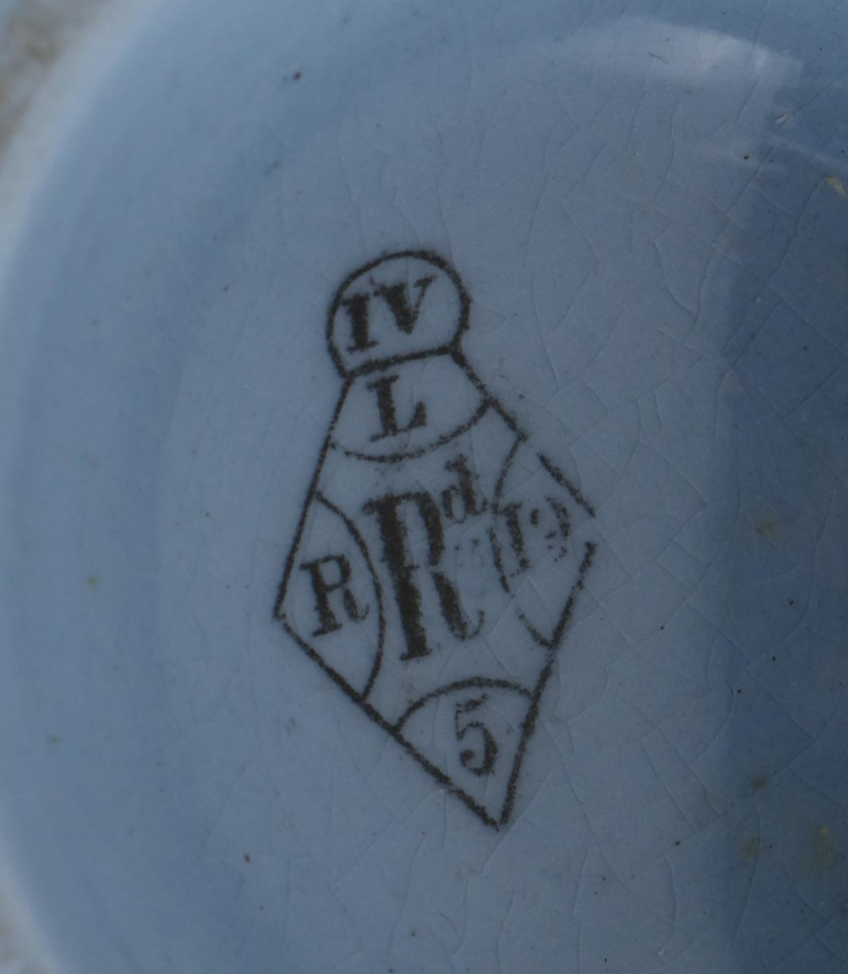 English Prattware Mustard or Paste Jars, Mid-19th Century