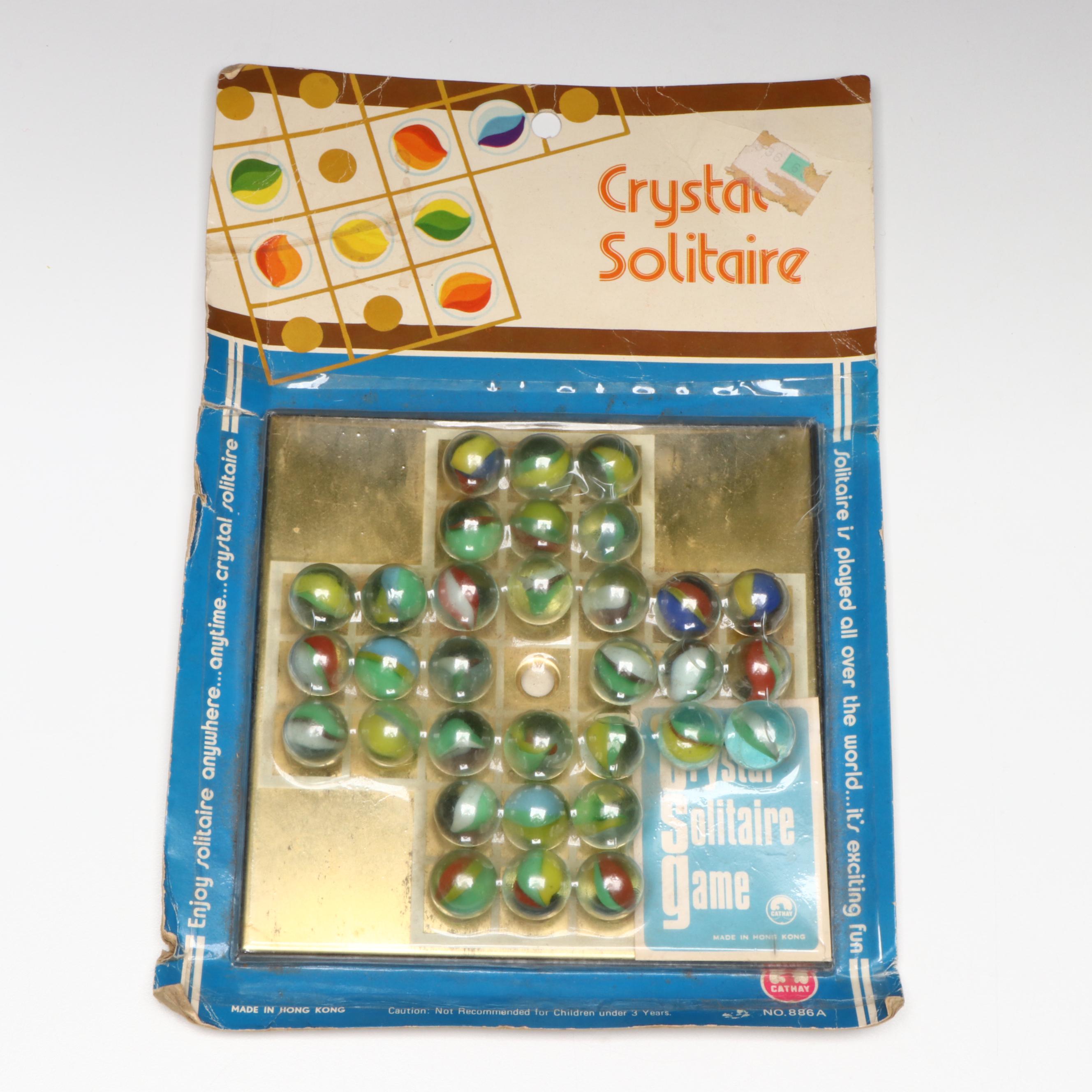 Walt Disney Character Marbles, Crystal Solitaire Game and Other Novelty Items