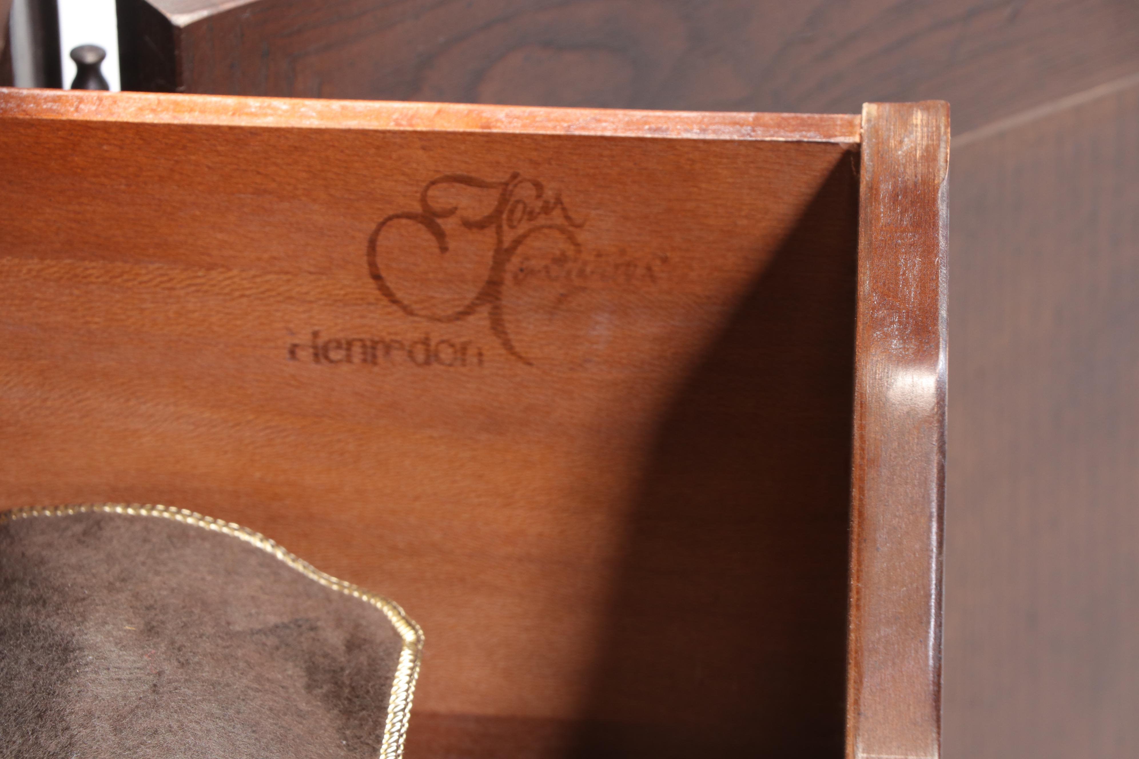 Henredon "Four Centuries" French Provincial Style Oak Server, Late 20th Century