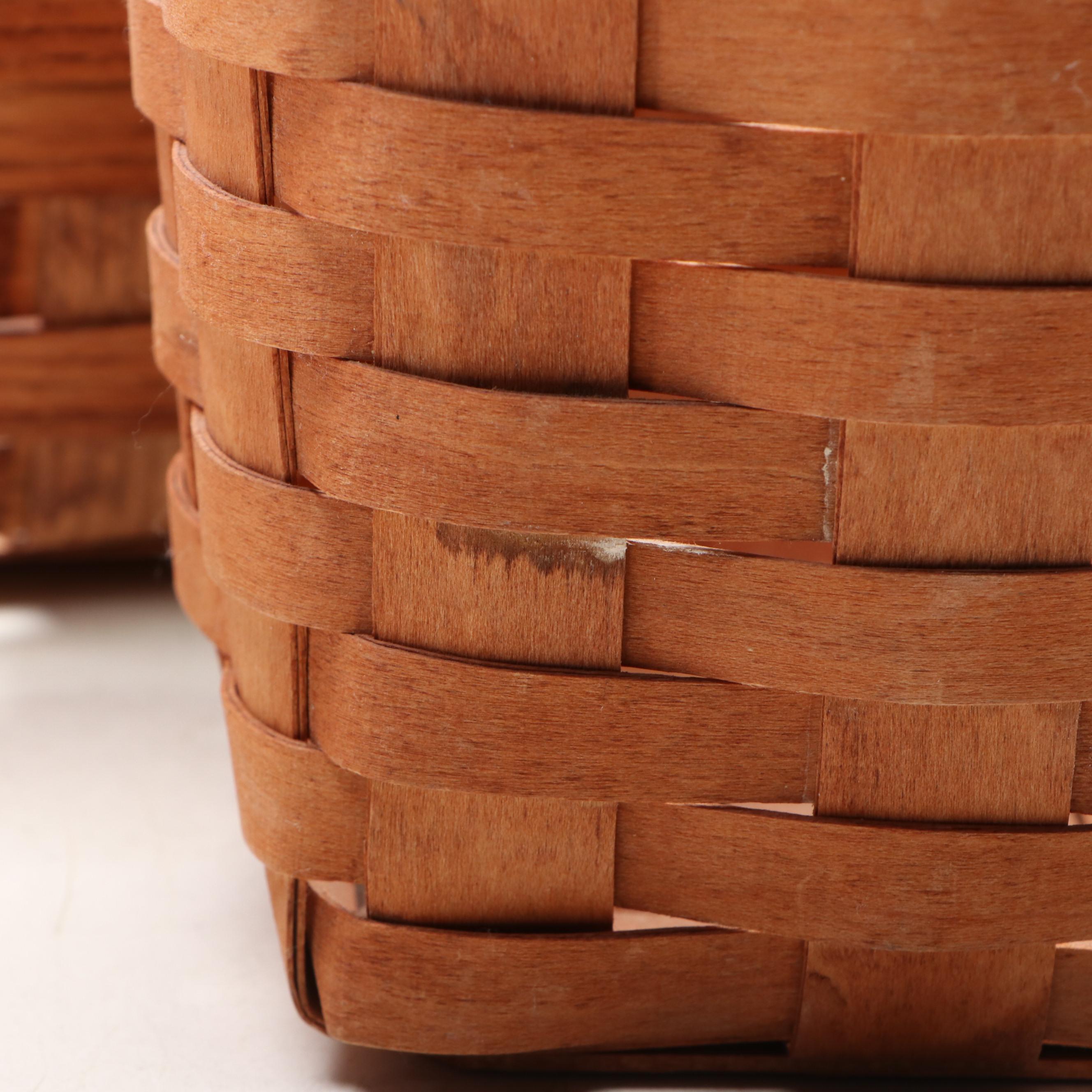 Longaberger and Other Handwoven Baskets, Late 20th to Early 21 Century