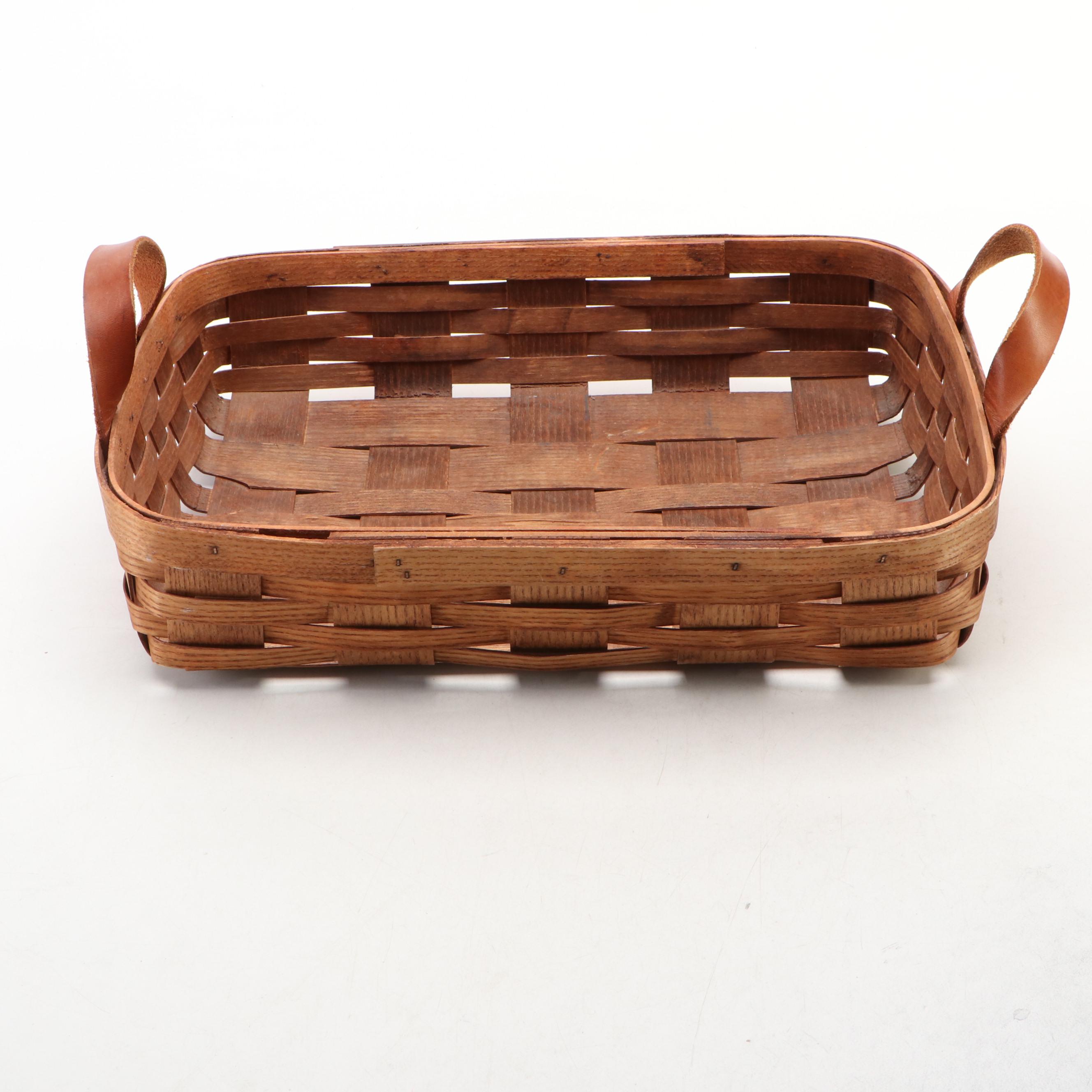 Longaberger and Other Handwoven Baskets, Late 20th to Early 21 Century