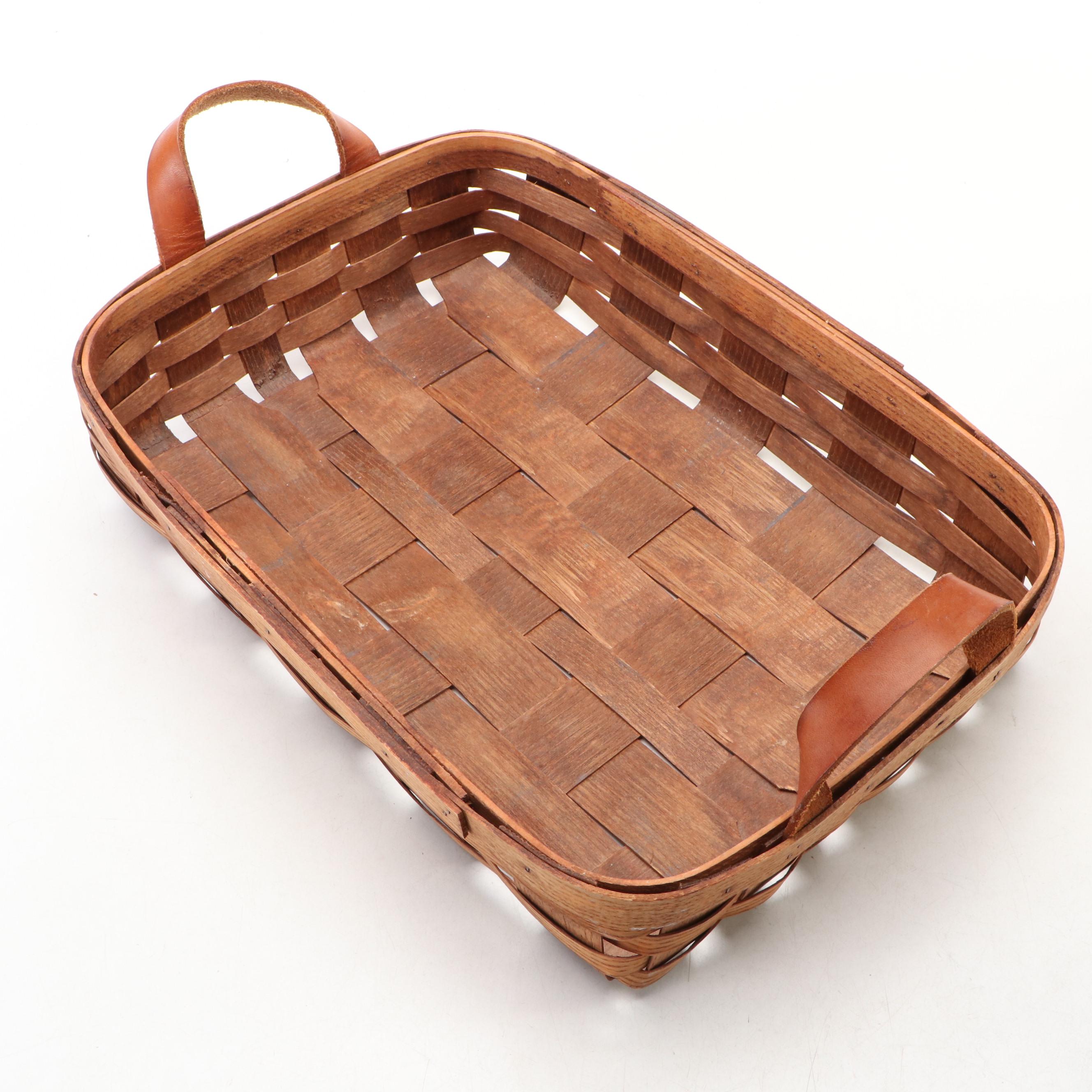 Longaberger and Other Handwoven Baskets, Late 20th to Early 21 Century