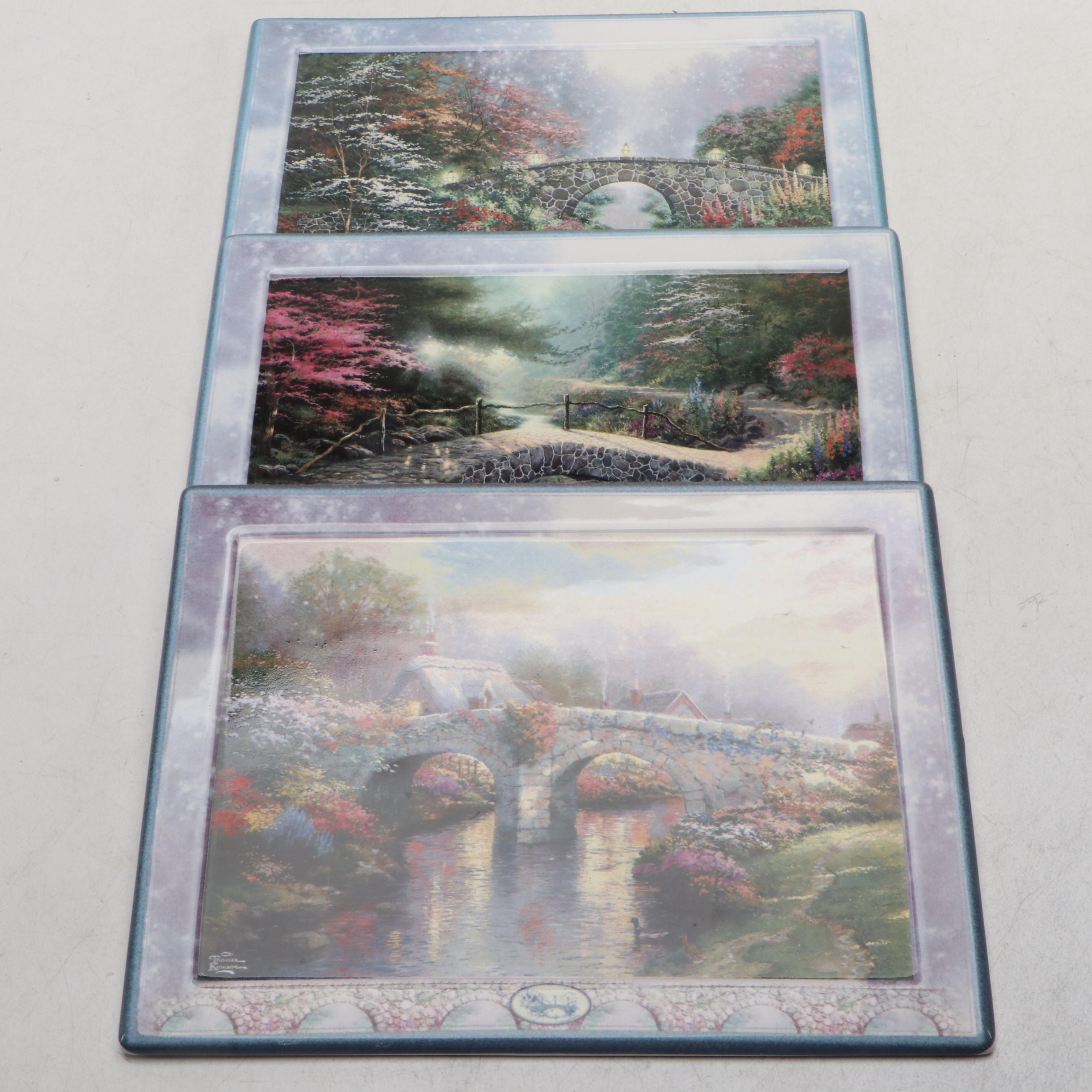Thomas Kinkade for Bradford Exchange Collector Plates and Trays