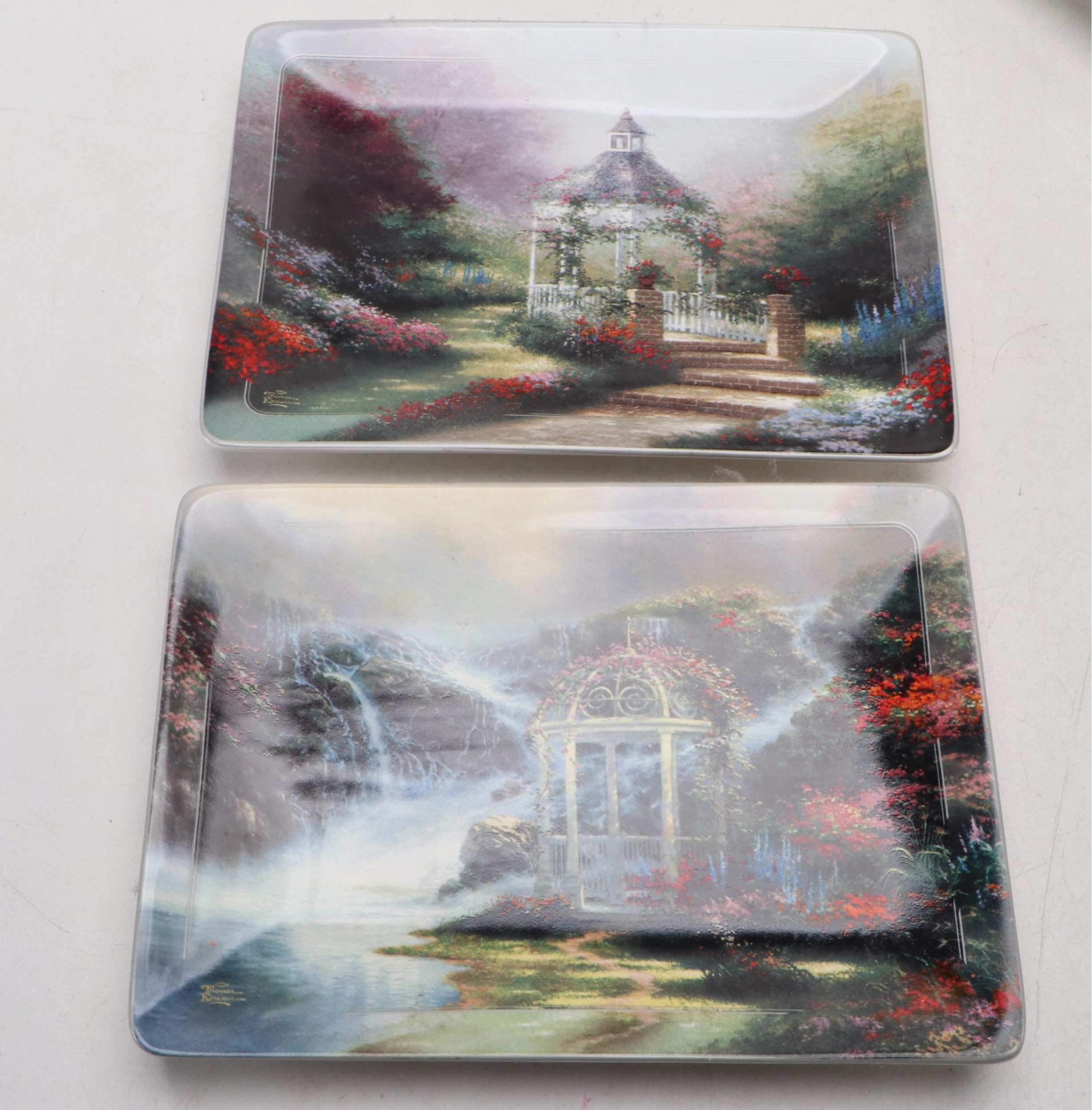 Thomas Kinkade for Bradford Exchange Collector Plates and Trays
