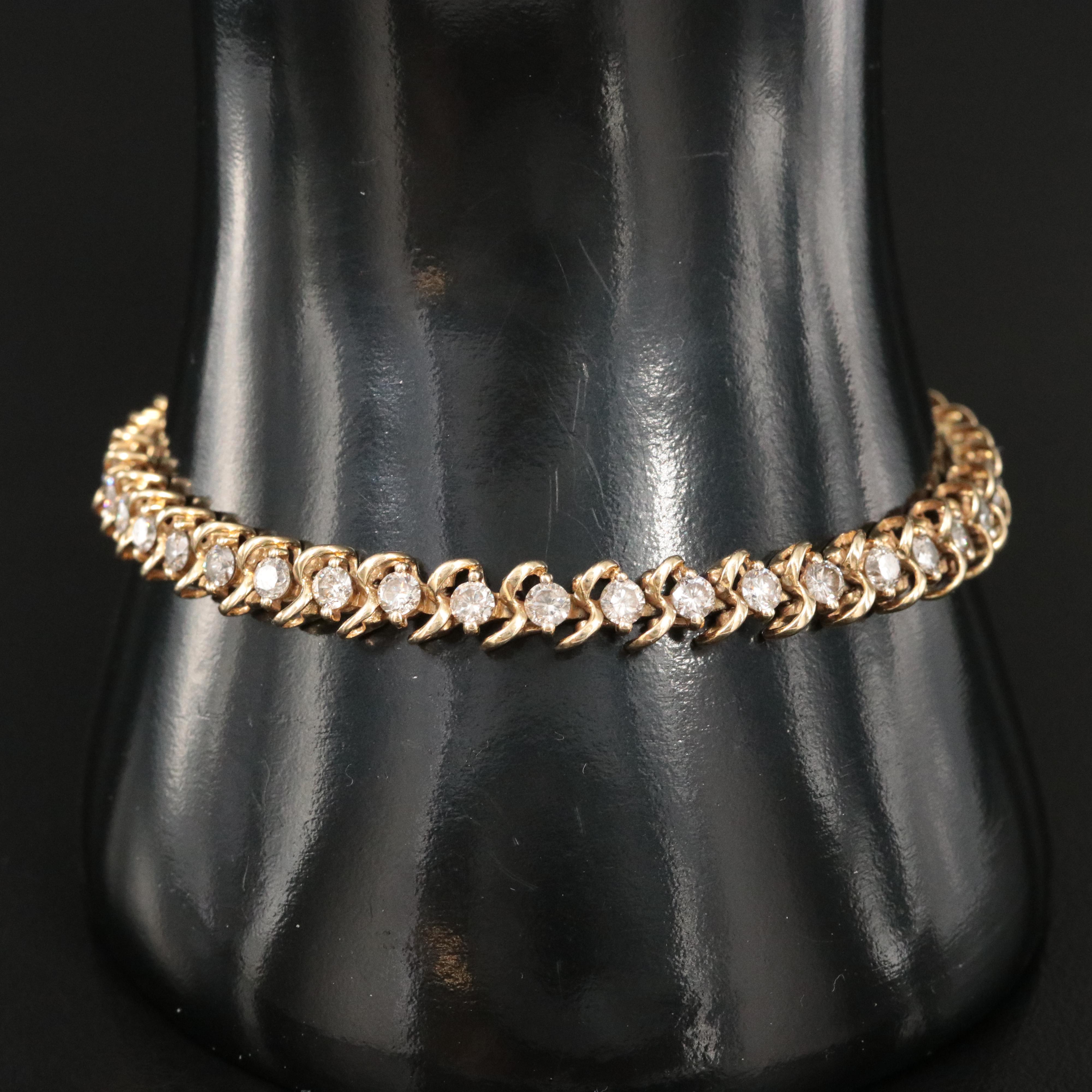 14K 3.70 CTW Diamond Bracelet