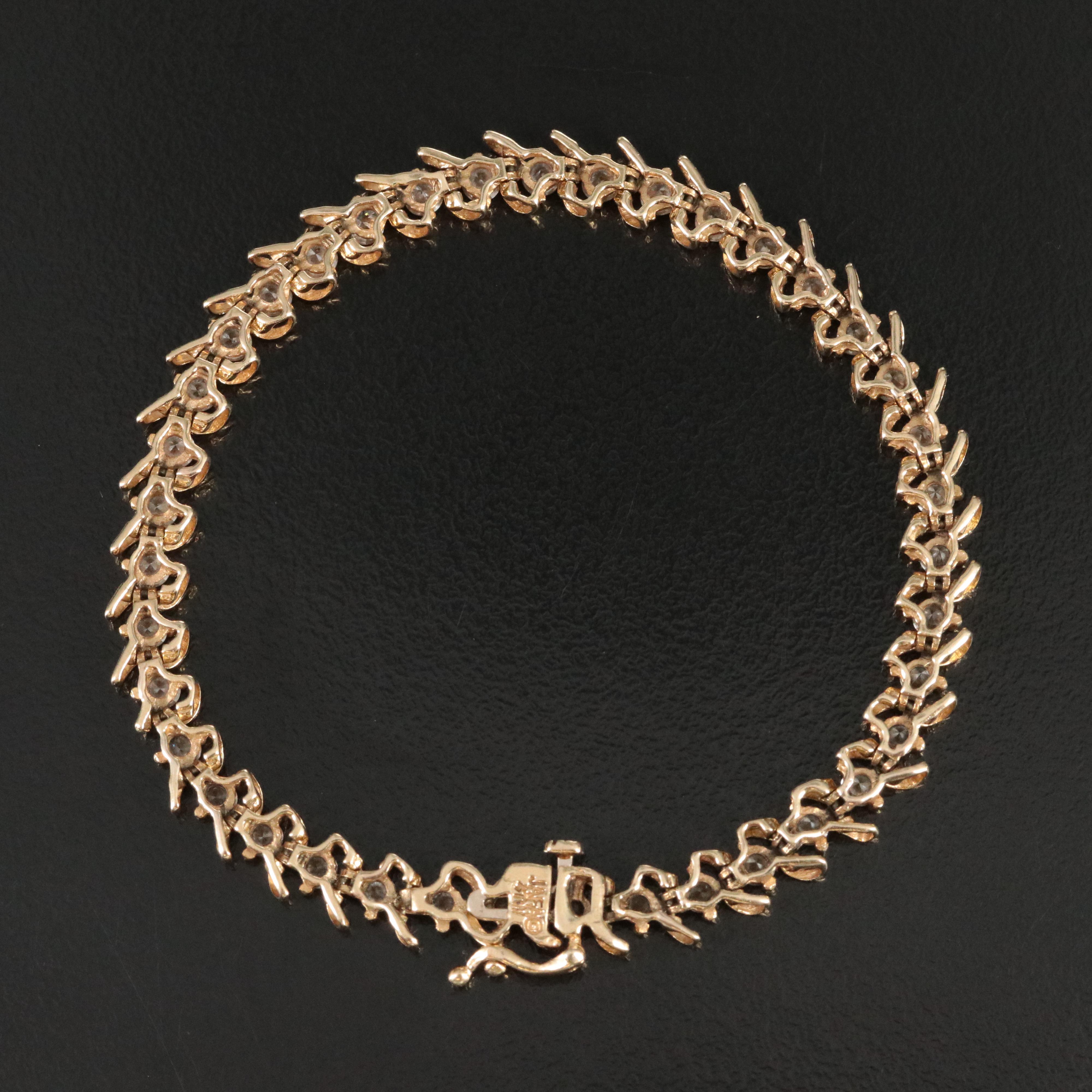 14K 3.70 CTW Diamond Bracelet