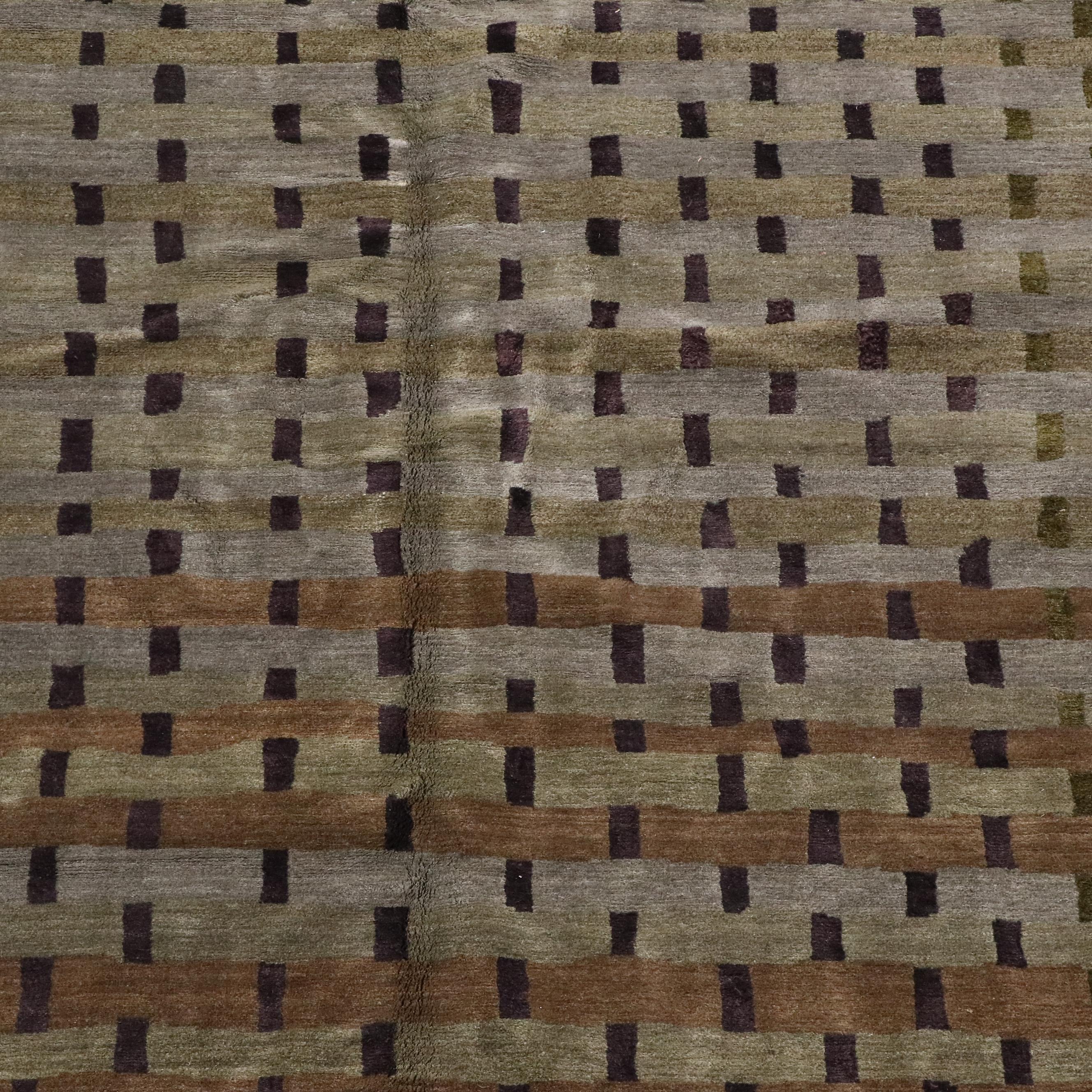 8'3 x 9'9 Hand-Knotted Tufenkian Tibetan Area Rug