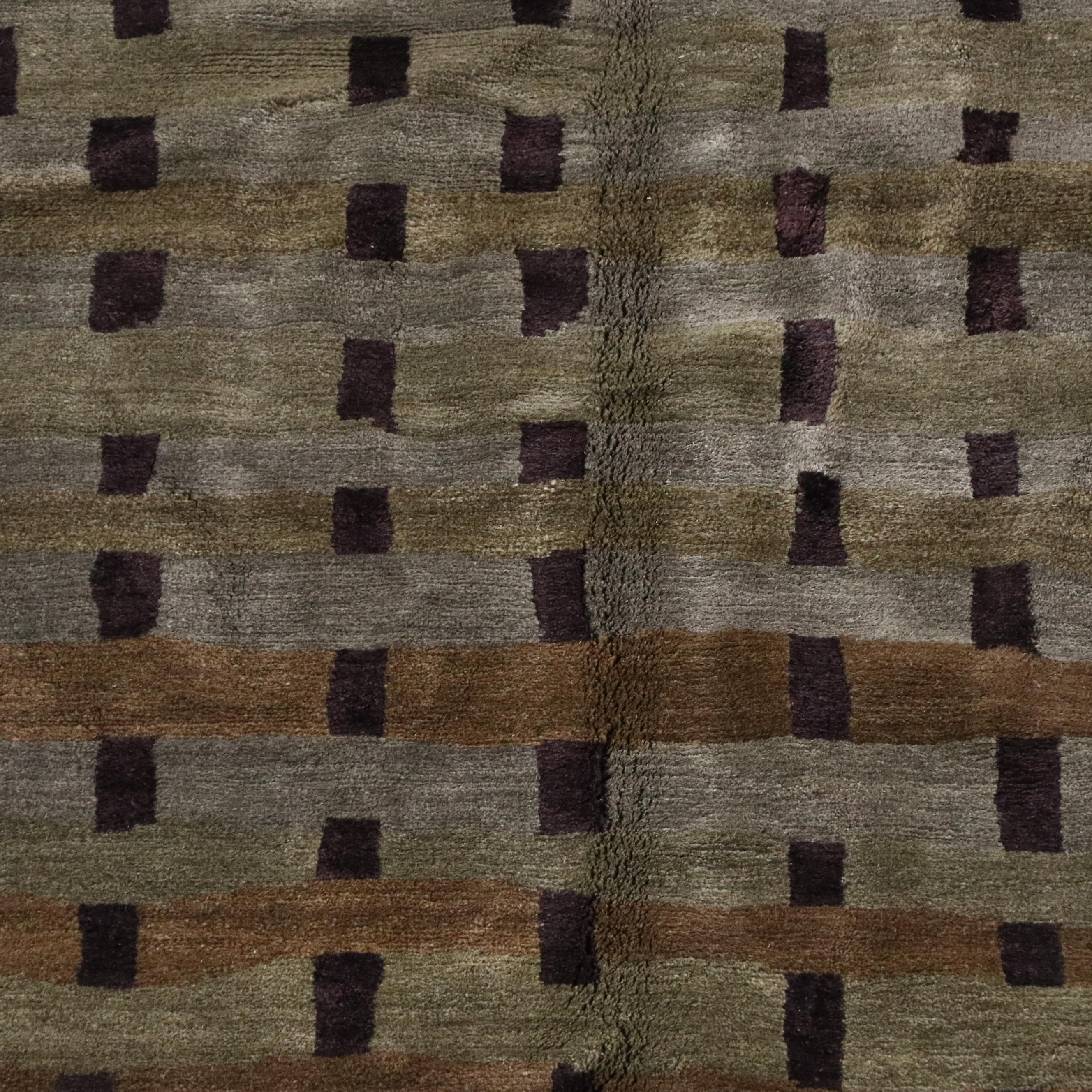 8'3 x 9'9 Hand-Knotted Tufenkian Tibetan Area Rug