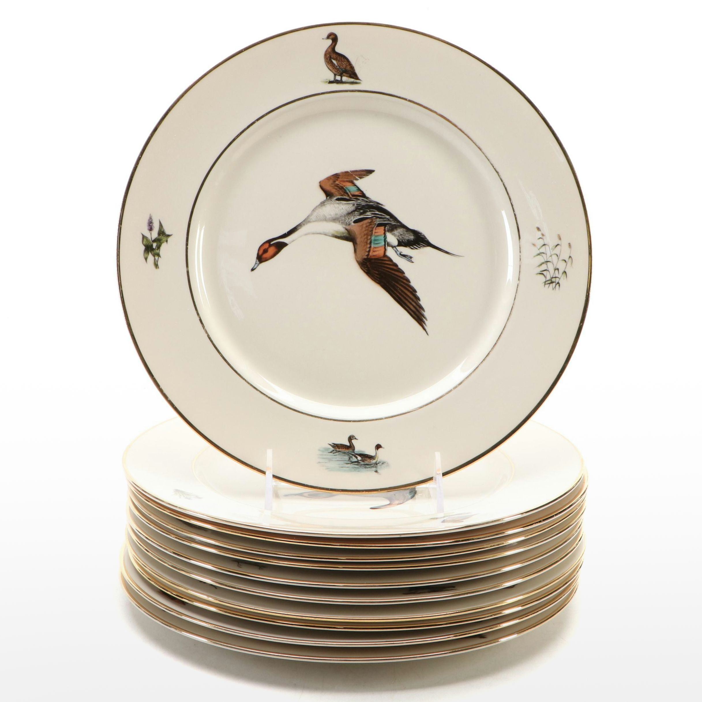 Delano Studios Game Bird Plates, Mid to Late 20th Century