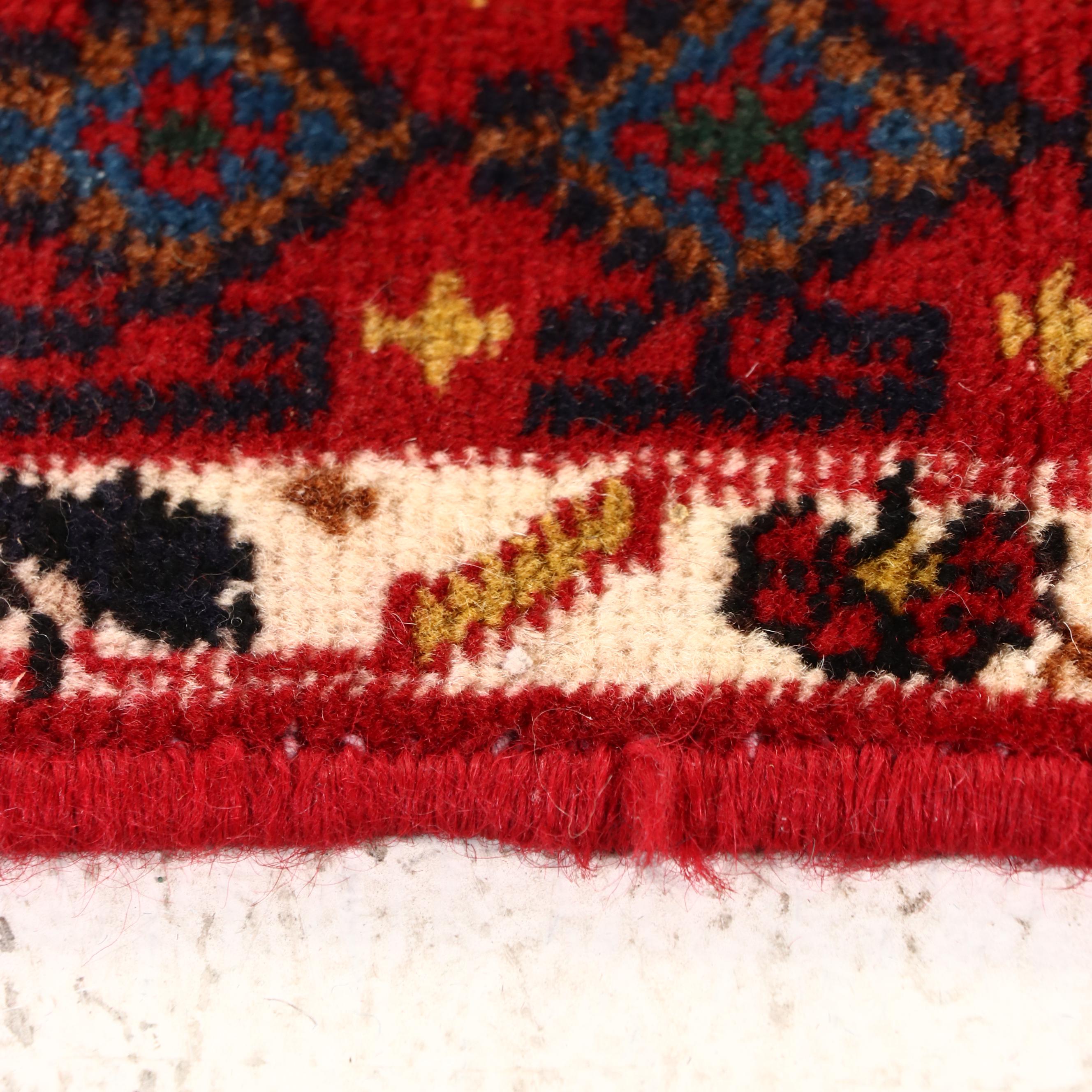 5'4 x 7'6 Hand-Knotted Persian Mashhad Area Rug