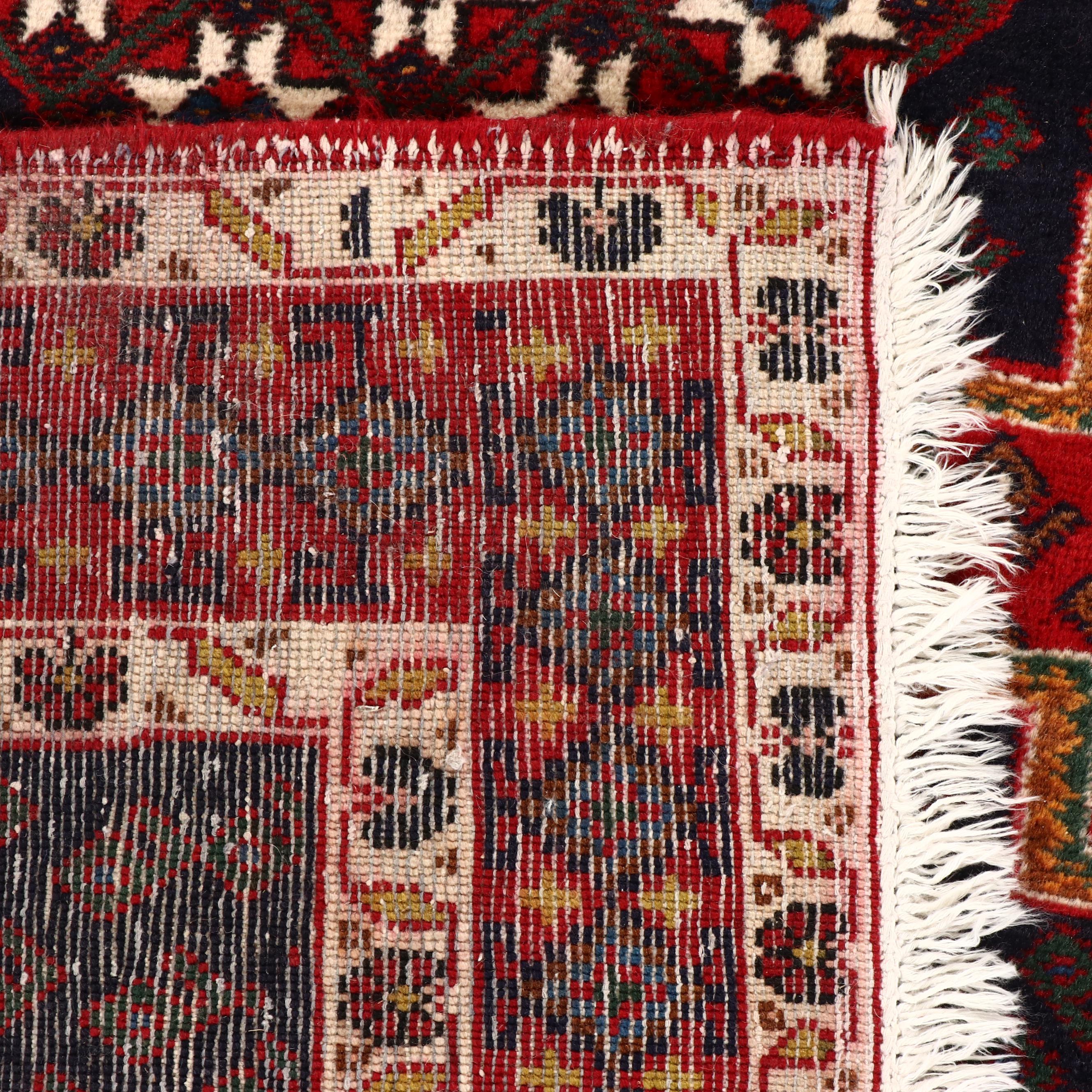 5'4 x 7'6 Hand-Knotted Persian Mashhad Area Rug