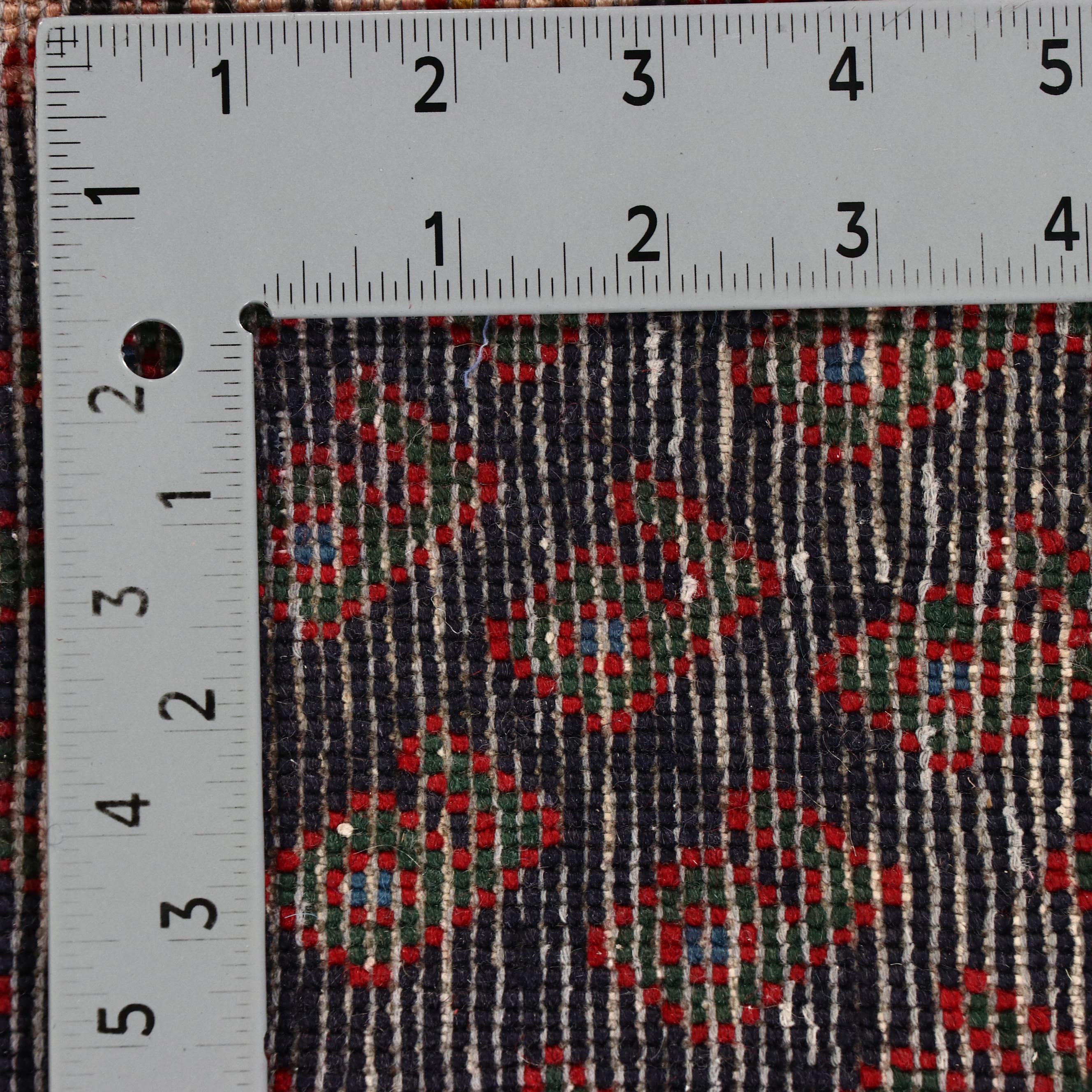 5'4 x 7'6 Hand-Knotted Persian Mashhad Area Rug