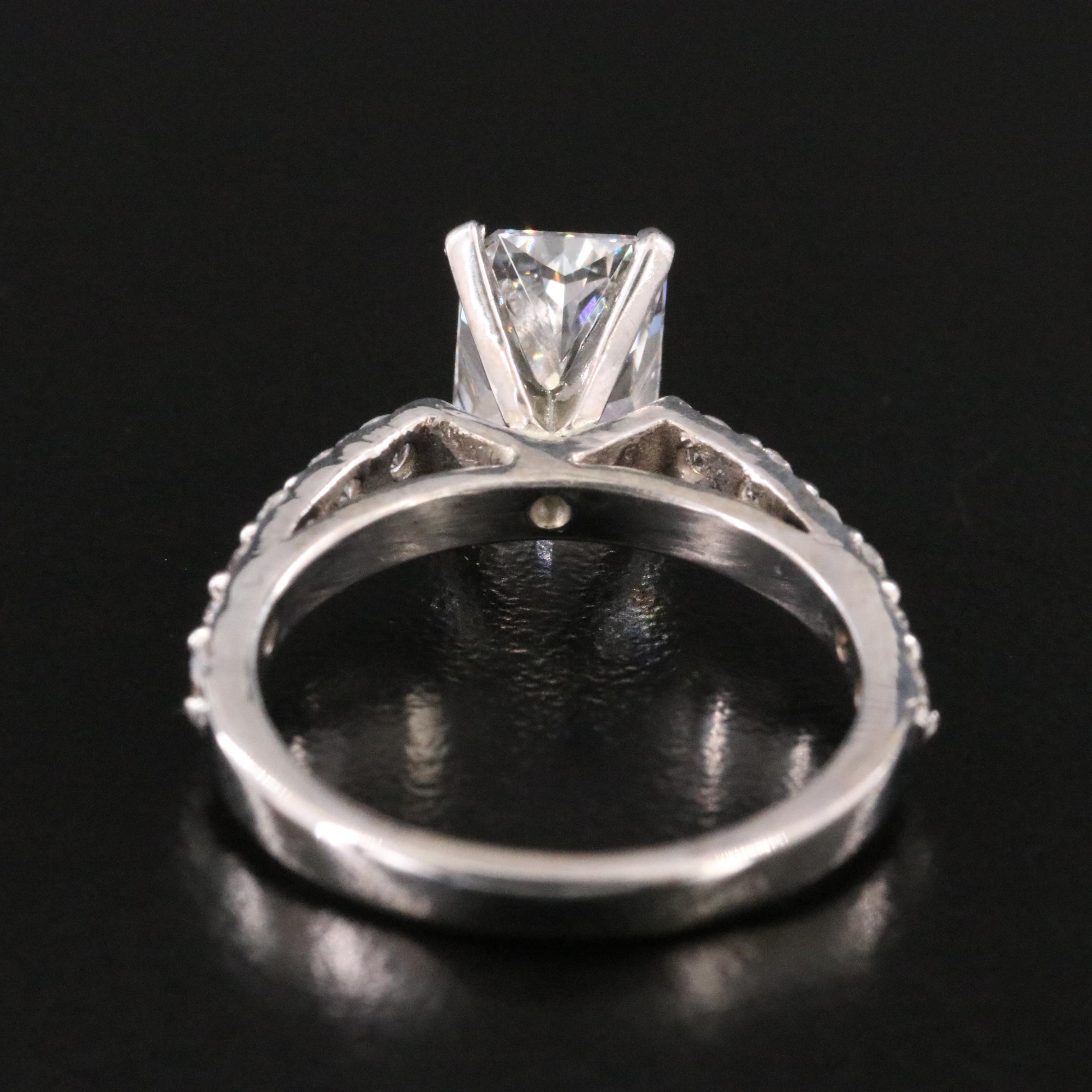 14K 2.65 CTW Lab Grown Diamond Ring with IGI Report