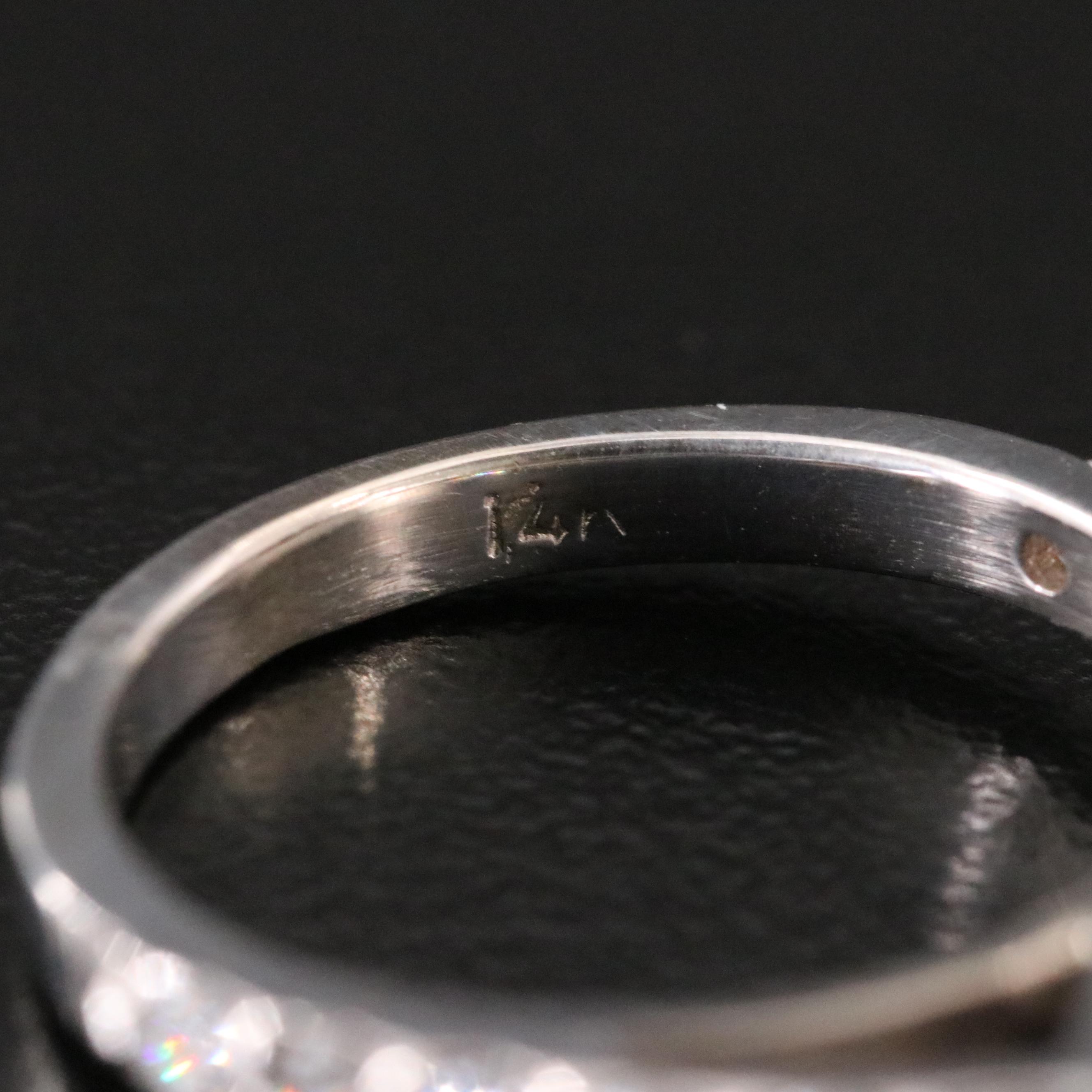 14K 2.65 CTW Lab Grown Diamond Ring with IGI Report