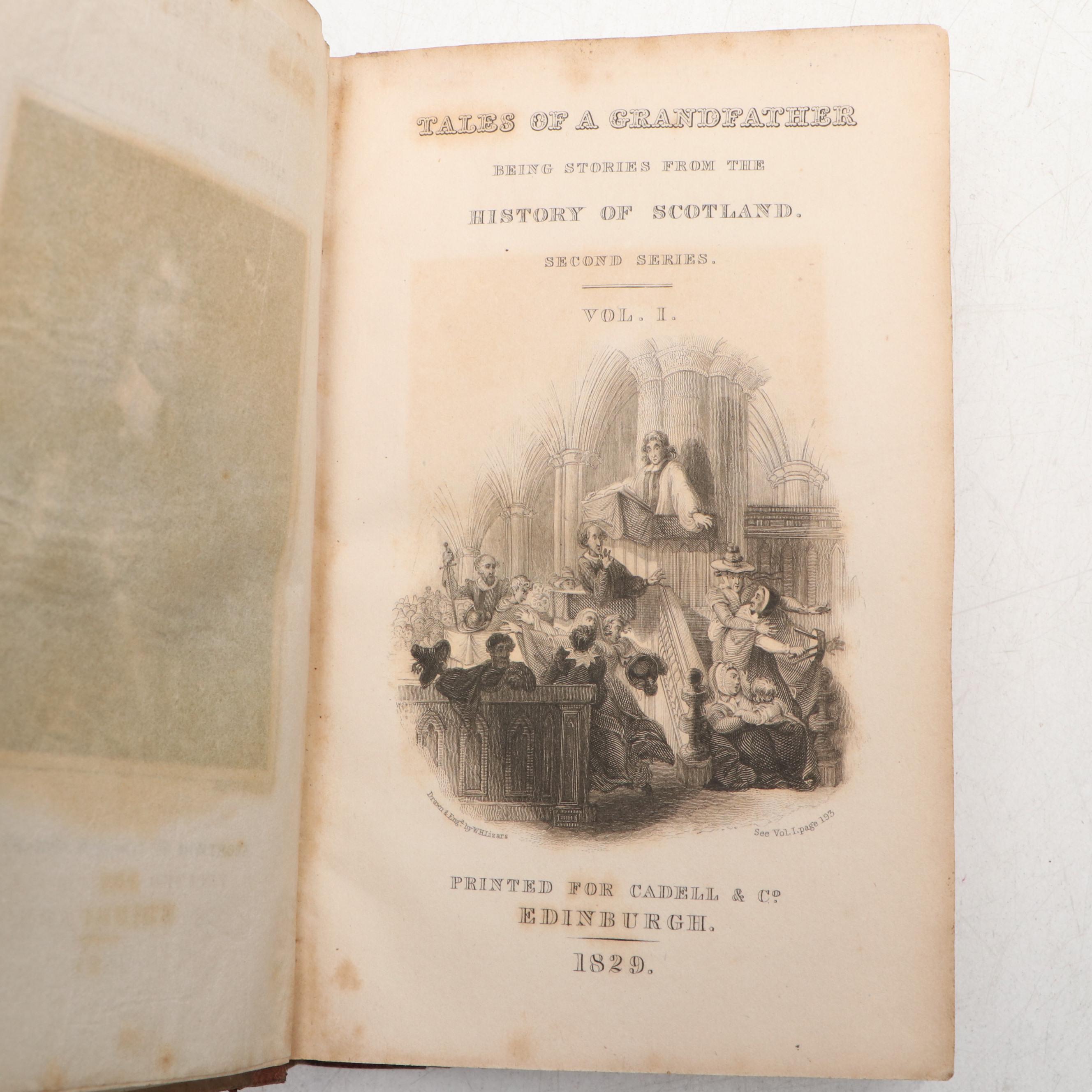 "Tales of a Grandfather" Vol. 1–2 by Sir Walter Scott and More Books