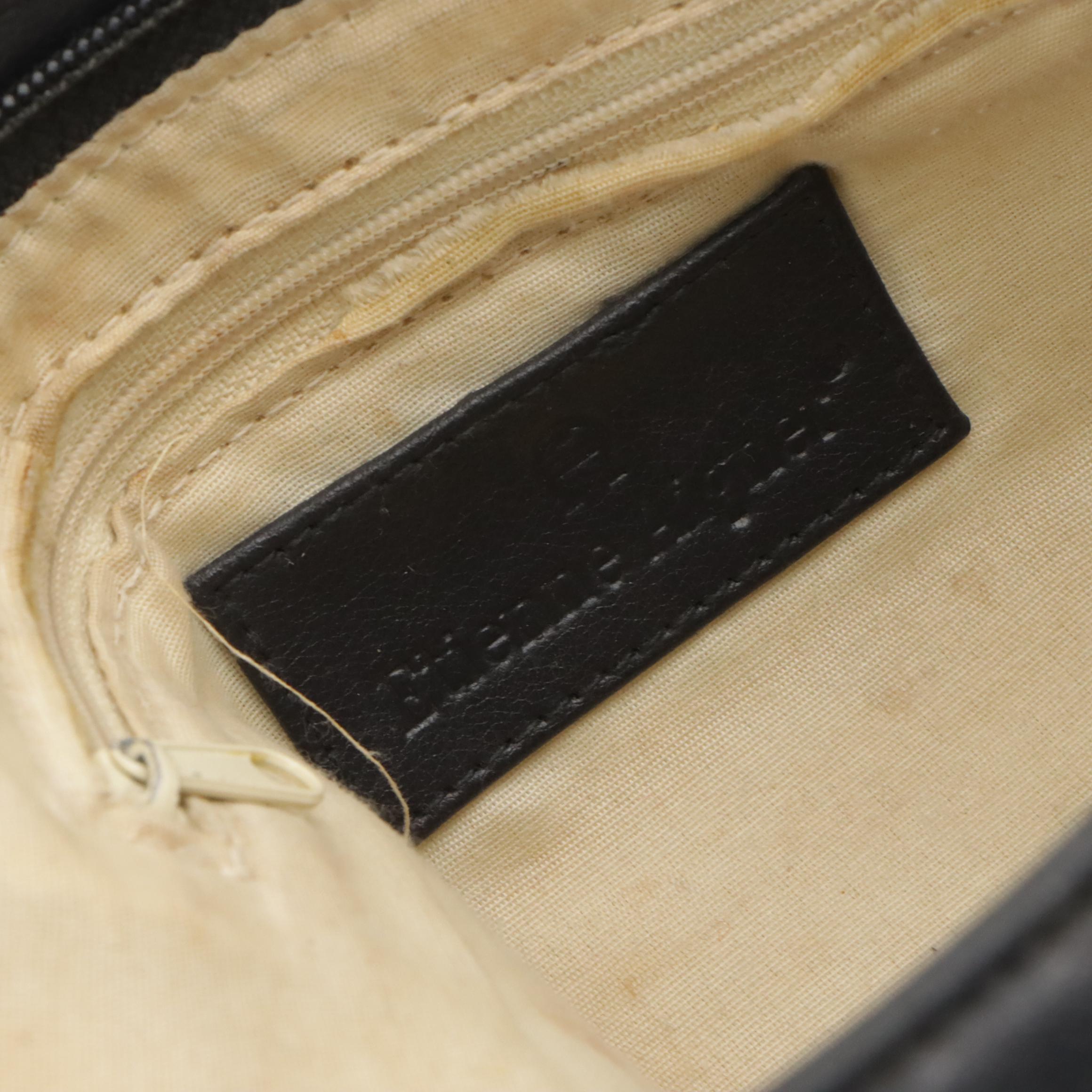 Etienne Aigner Woven Bags in Synthetic Fiber with Faux Leather Trim