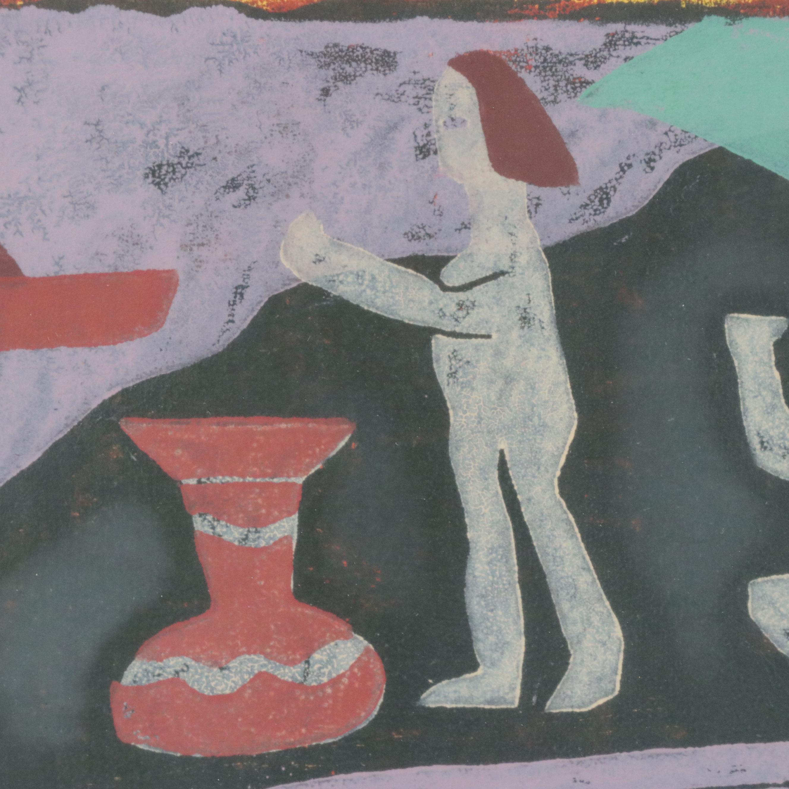 Kimura Kōrō Woodblock "Mythological Age - Ame-No-Hiboko"