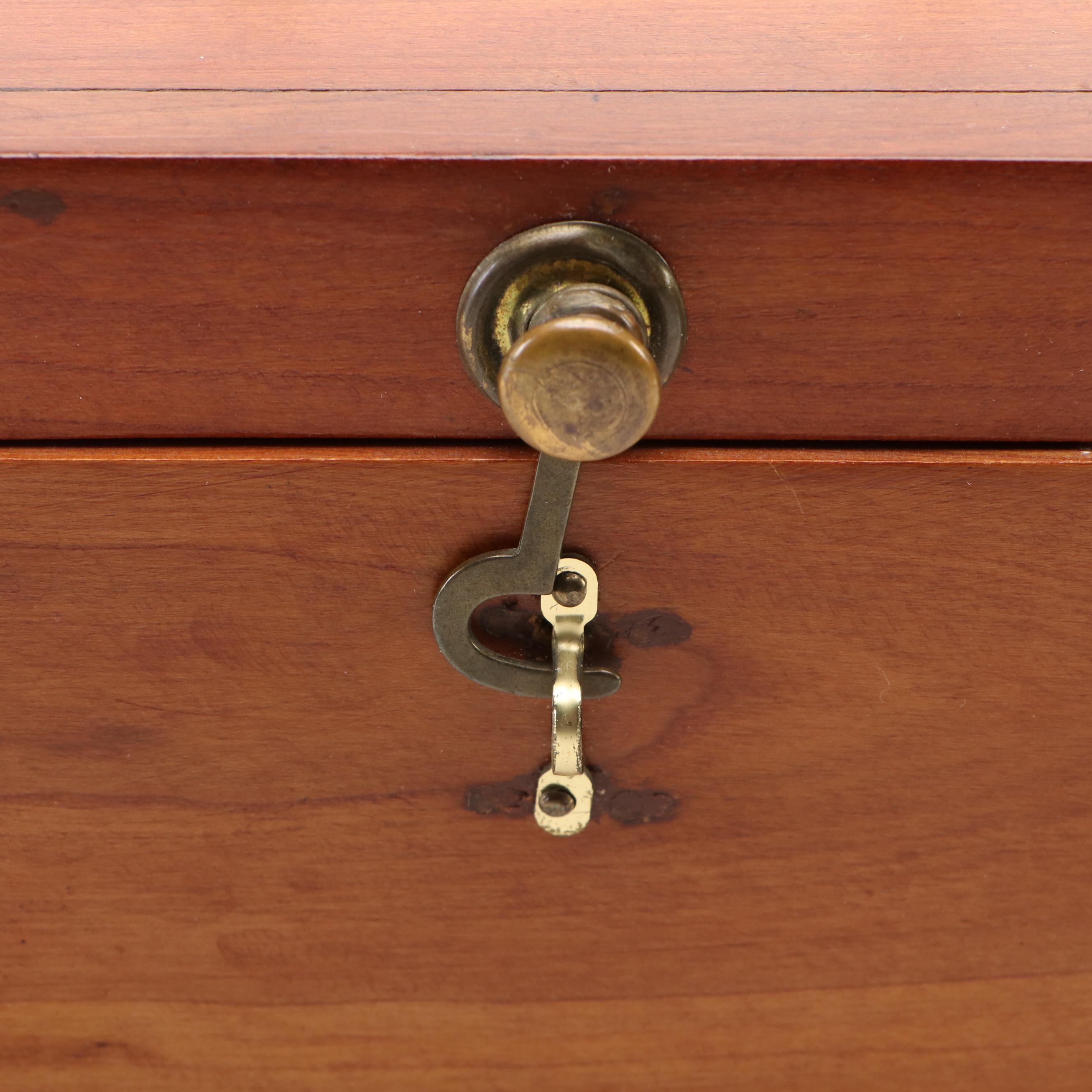 Grand Tour Carved Wood Lion of Lucerne Figurine with Other Wooden Boxes