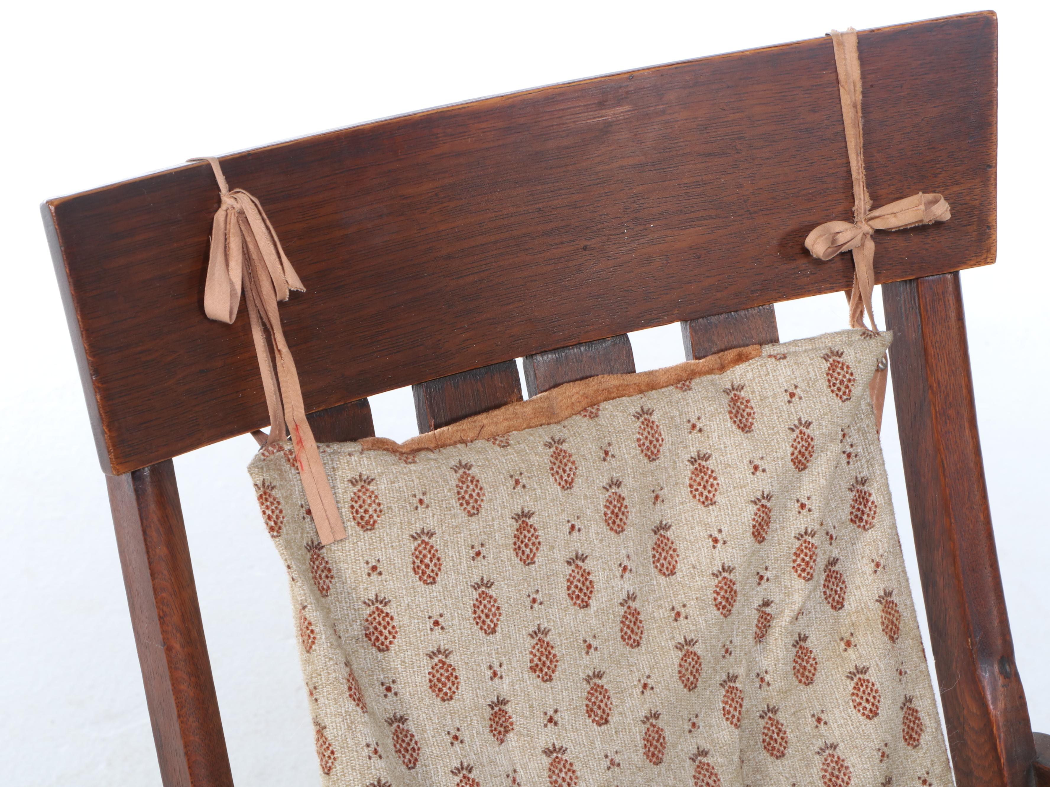 Cochran Chair Co. Arts and Crafts Quartersawn Oak Rocker, Early 20th Century