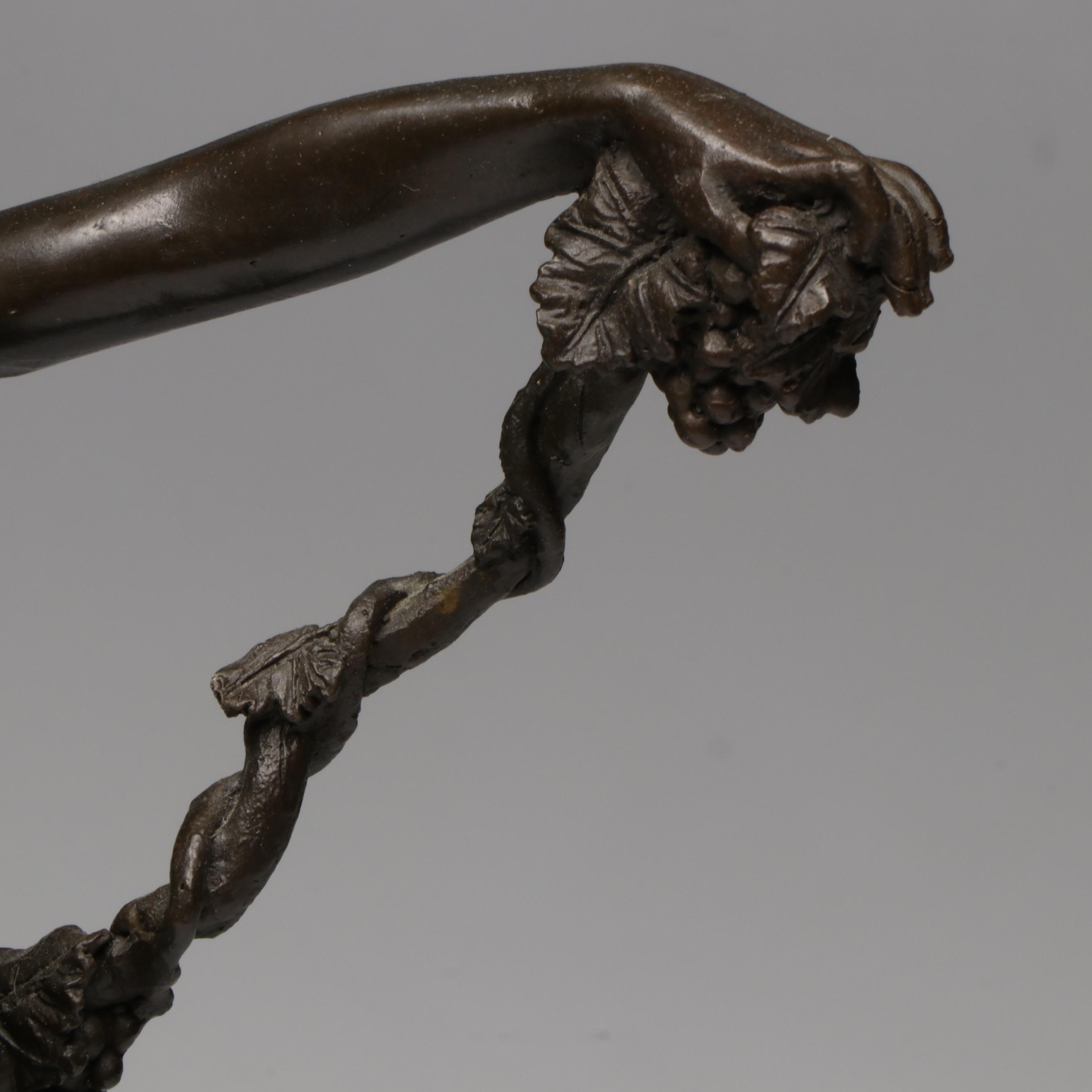 After Harriet Whitney Frishmuth "The Vine" Bronze Nude Statuette